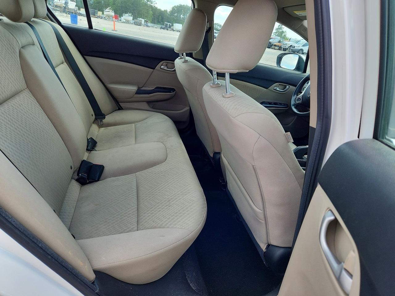 2015 Honda Civic Se White vin: 19XFB2F78FE210544