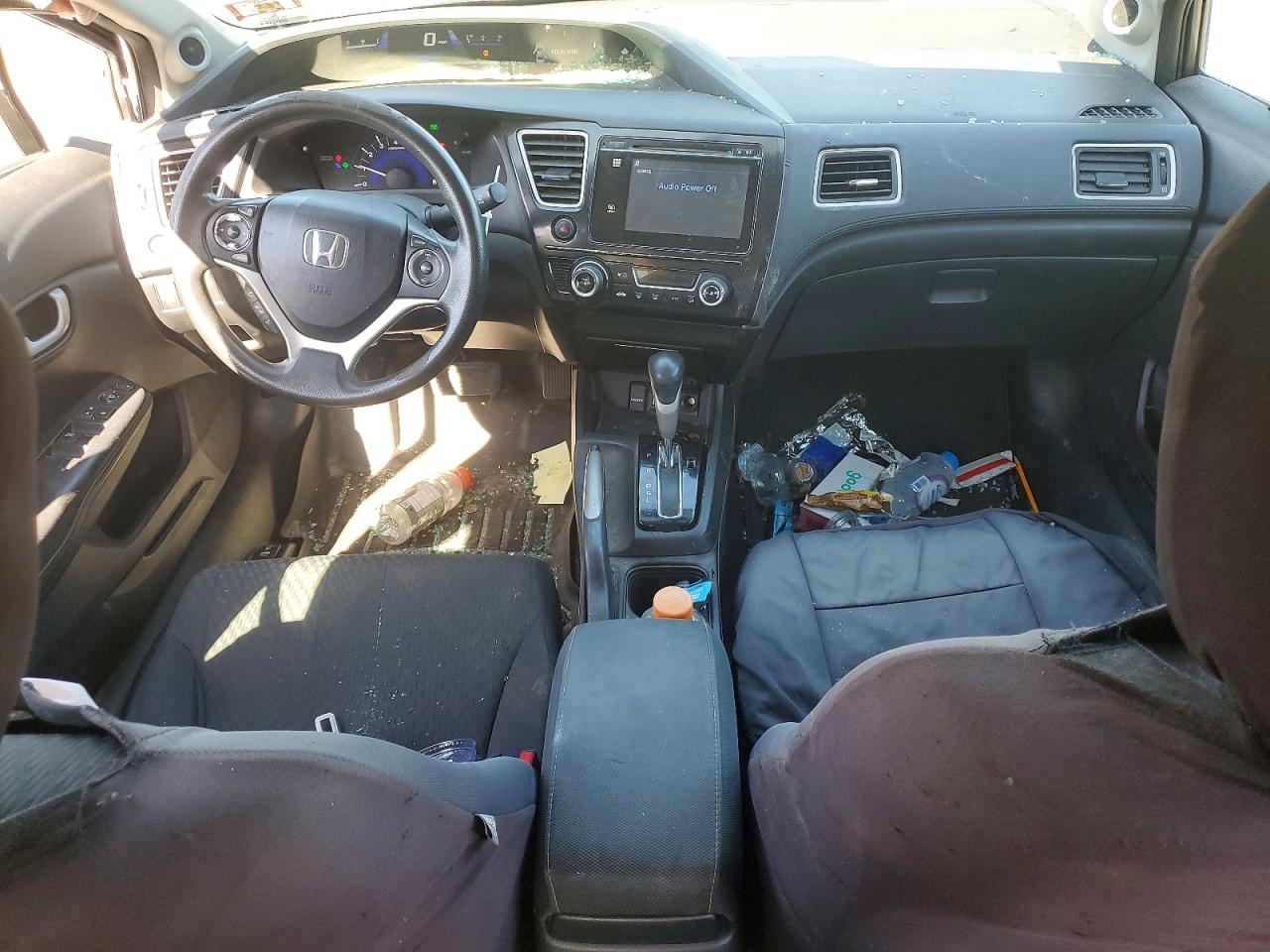2015 Honda Civic Se Gray vin: 19XFB2F78FE210740