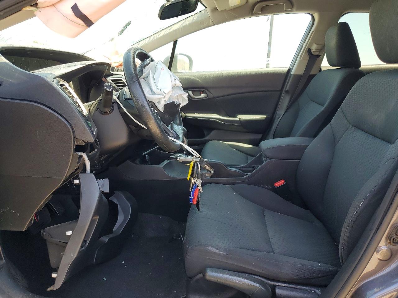 2015 Honda Civic Se Серый vin: 19XFB2F78FE260277