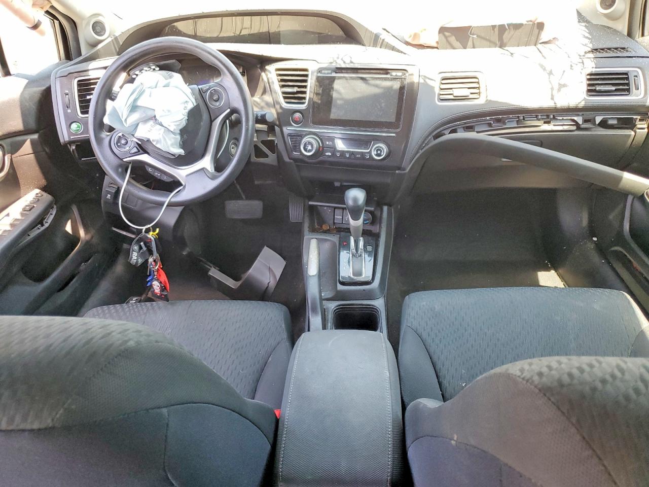 2015 Honda Civic Se Серый vin: 19XFB2F78FE260277