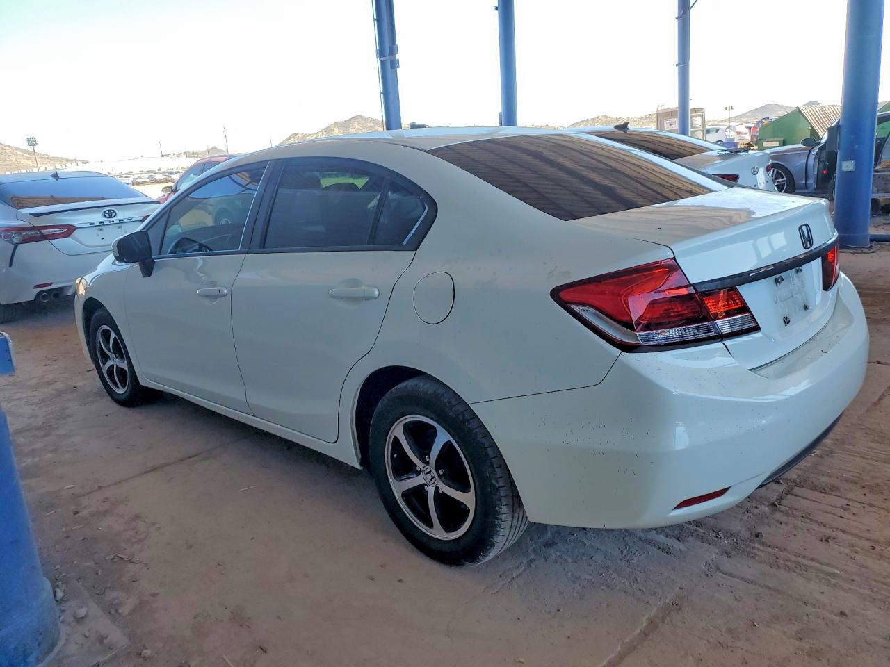 2015 Honda Civic Se White vin: 19XFB2F78FE272185