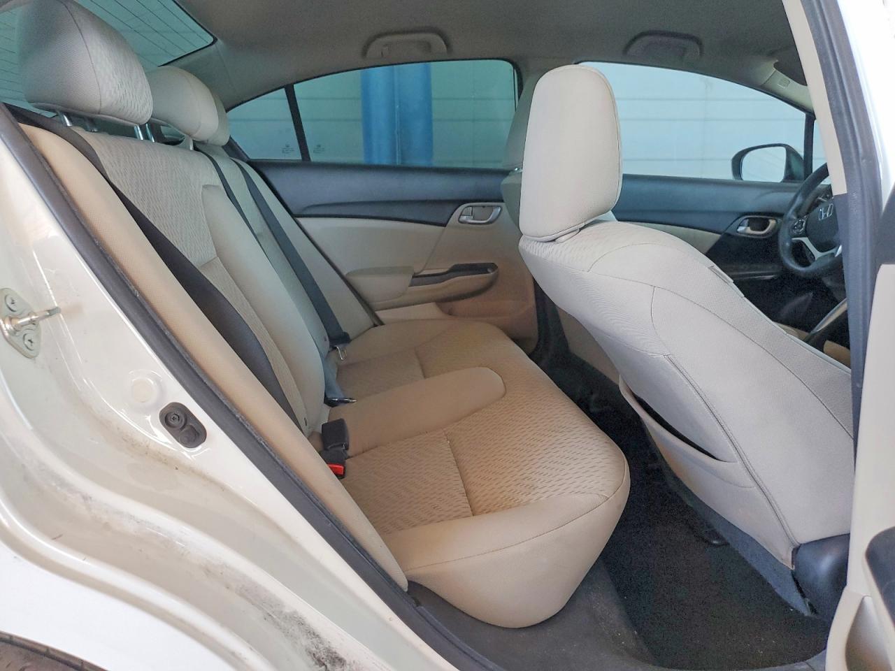 2015 Honda Civic Se White vin: 19XFB2F78FE272185