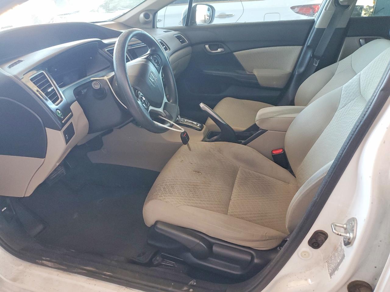 2015 Honda Civic Se White vin: 19XFB2F78FE272185