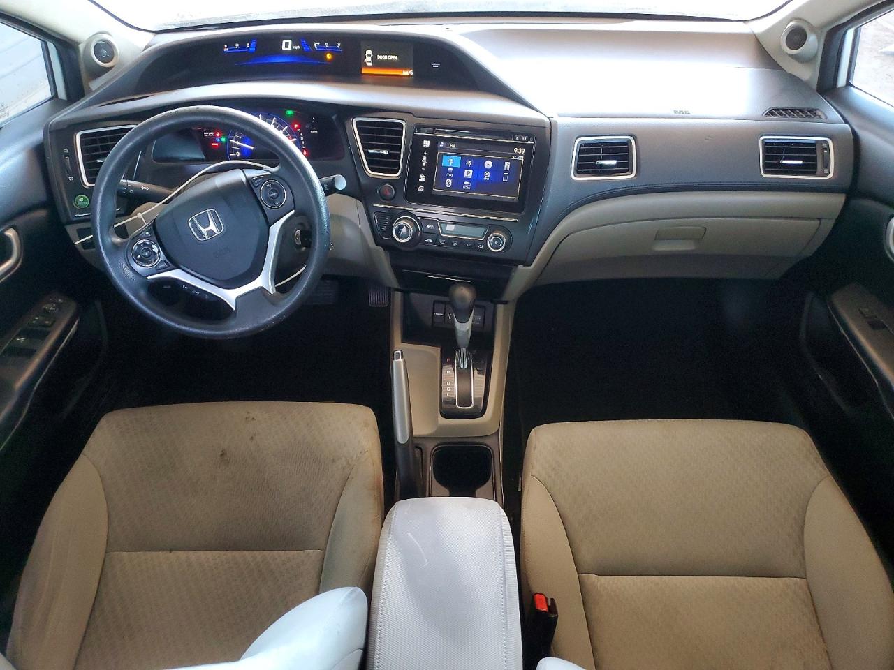 2015 Honda Civic Se White vin: 19XFB2F78FE272185
