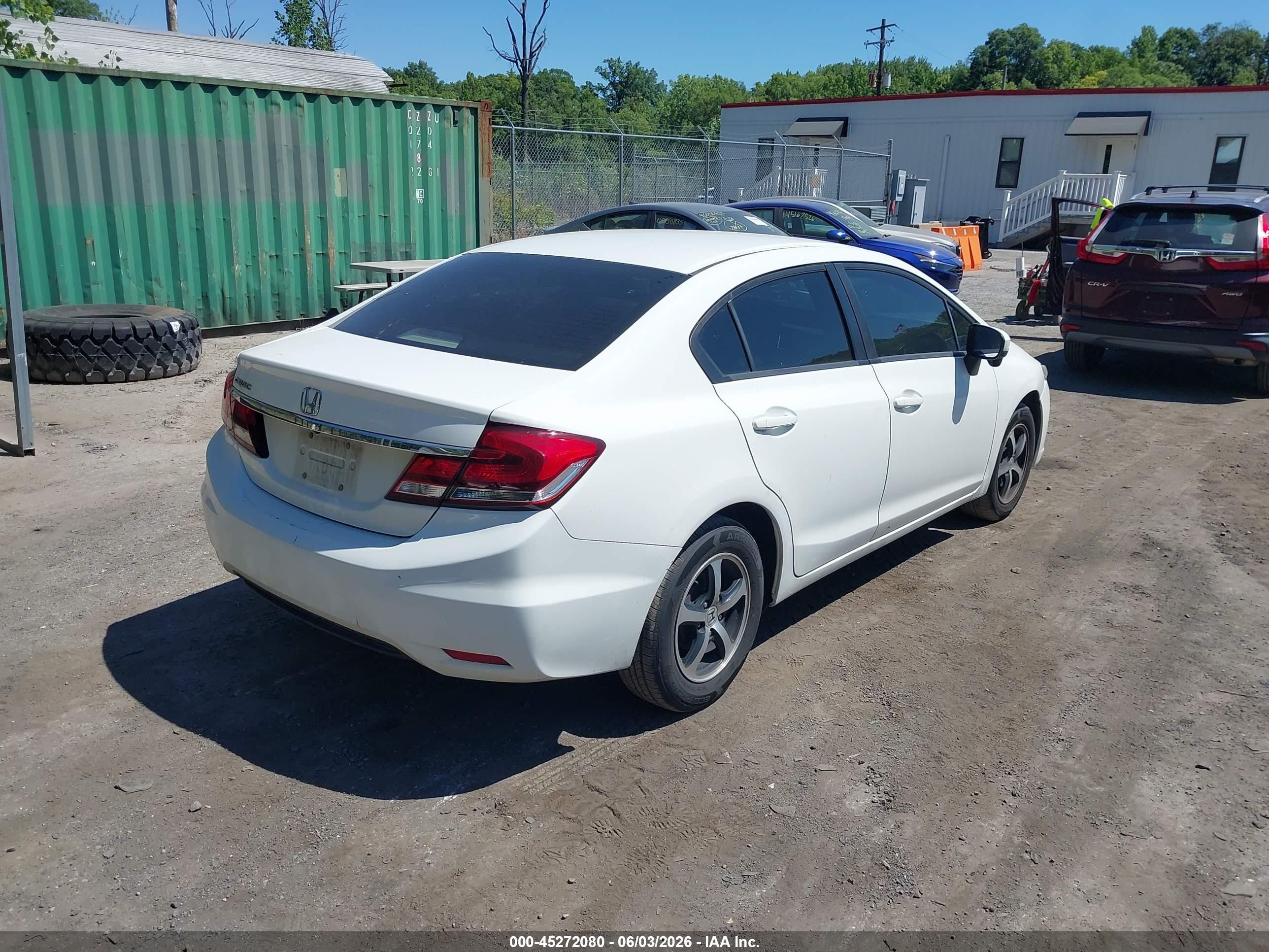 2015 Honda Civic Se Белый vin: 19XFB2F78FE703625