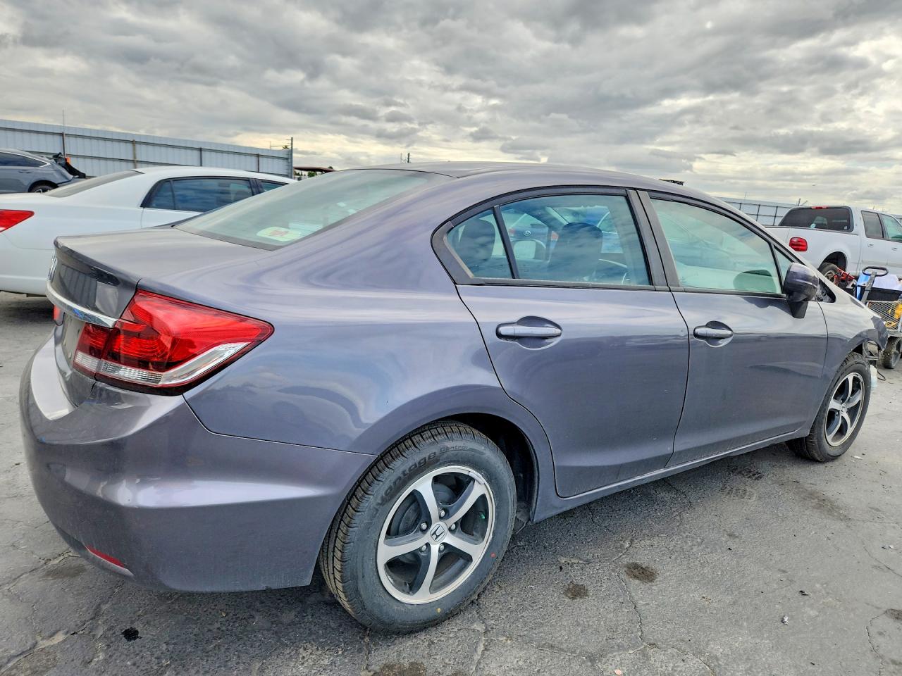2015 Honda Civic Se Gray vin: 19XFB2F79FE079026