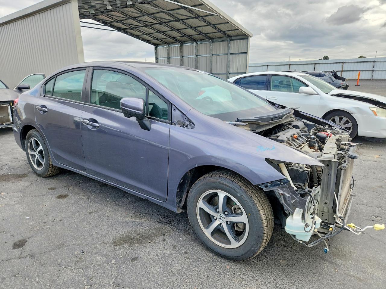 2015 Honda Civic Se Gray vin: 19XFB2F79FE079026