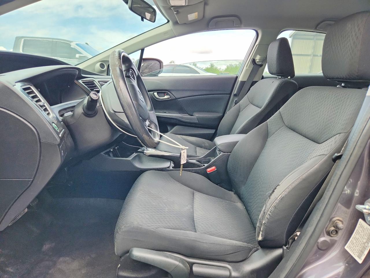 2015 Honda Civic Se Gray vin: 19XFB2F79FE079026