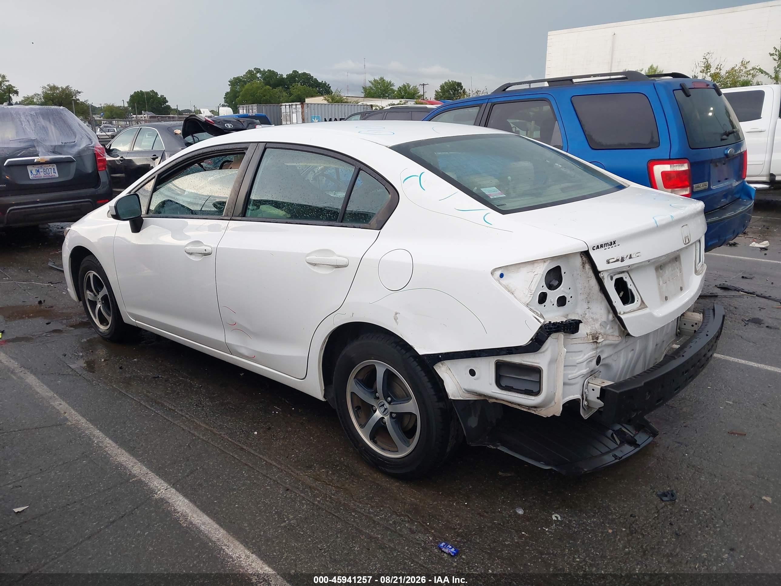 2015 Honda Civic Se White vin: 19XFB2F79FE106645