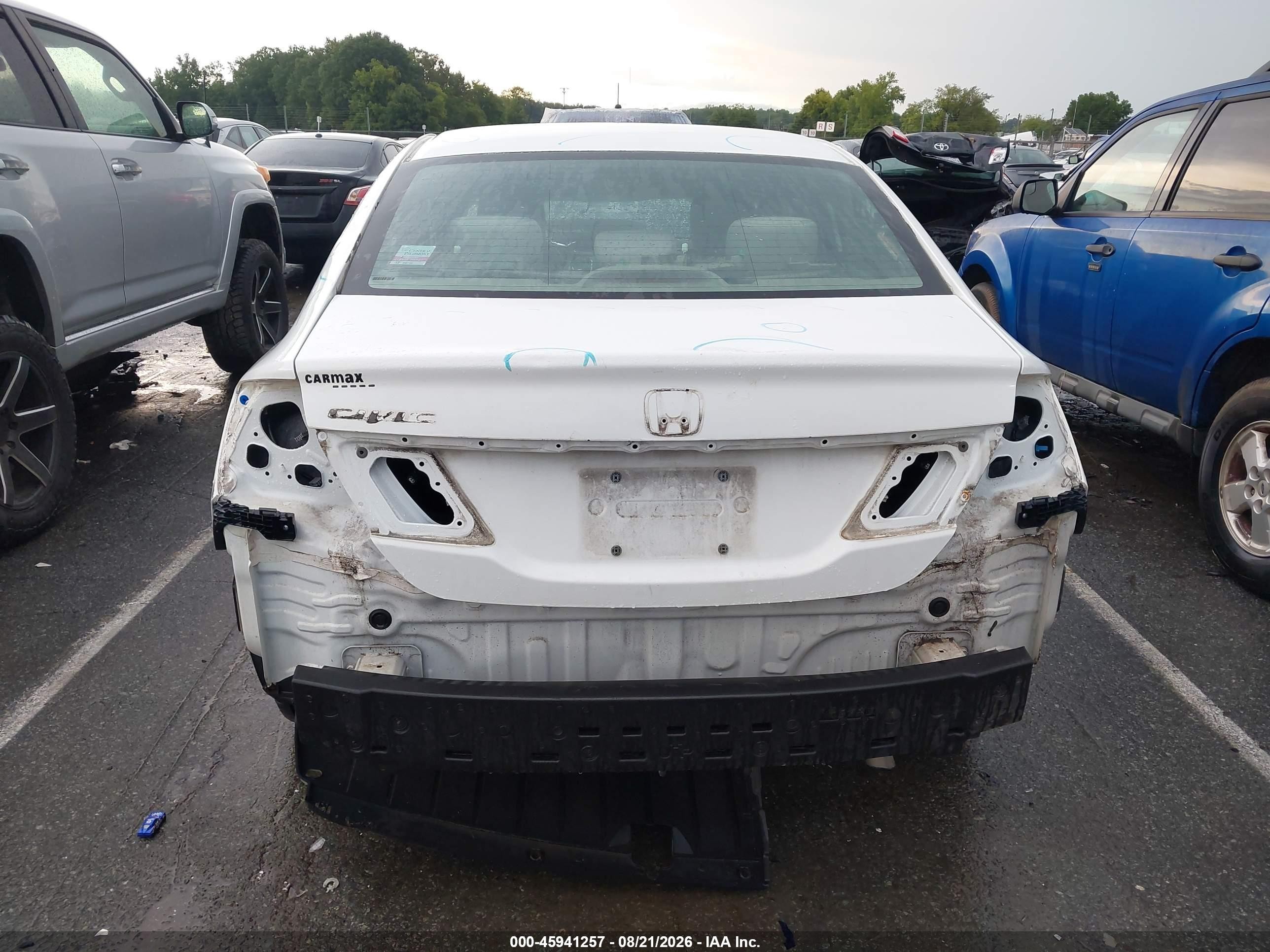 2015 Honda Civic Se White vin: 19XFB2F79FE106645