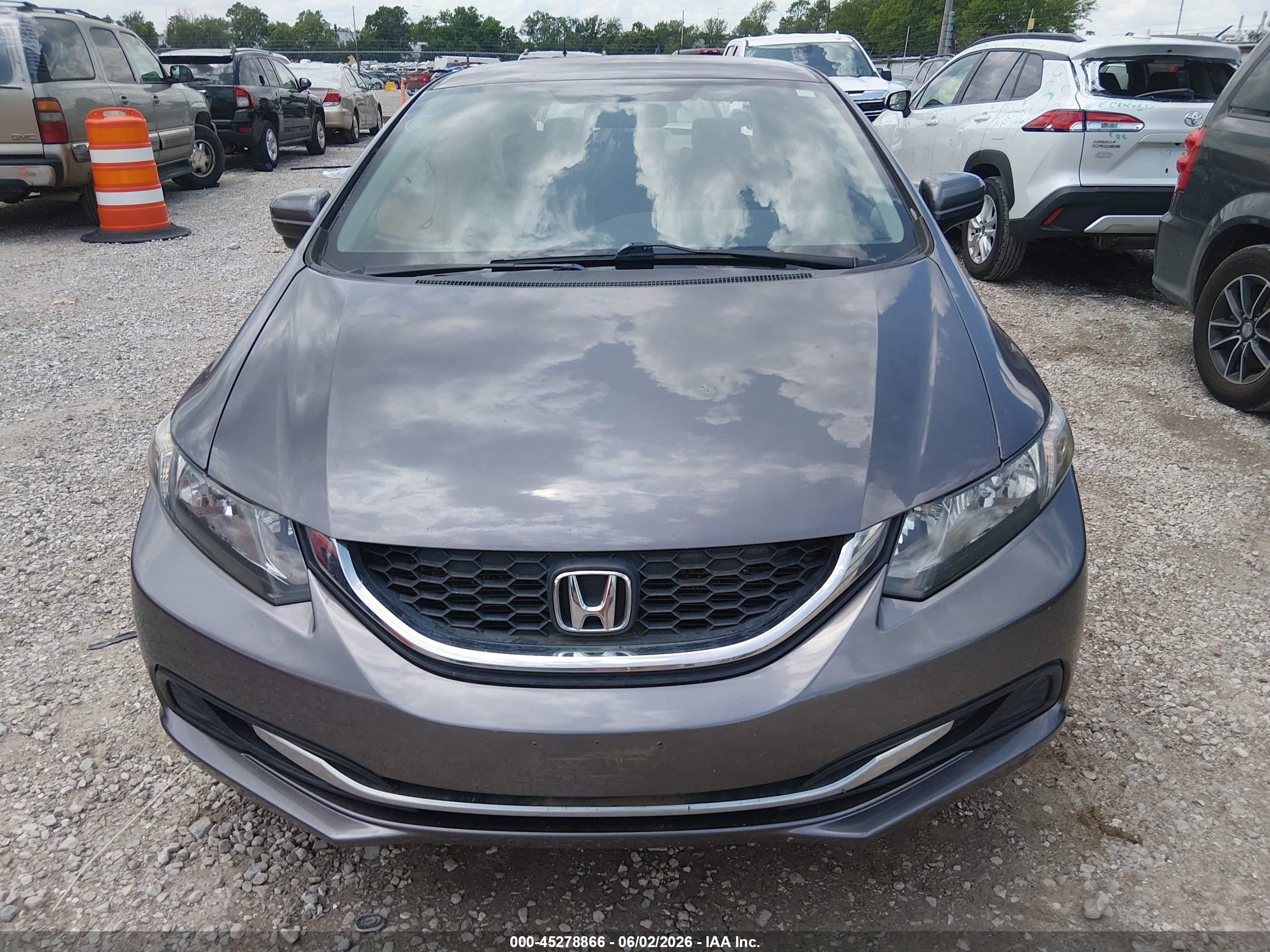 2015 Honda Civic Se Gray vin: 19XFB2F79FE113367
