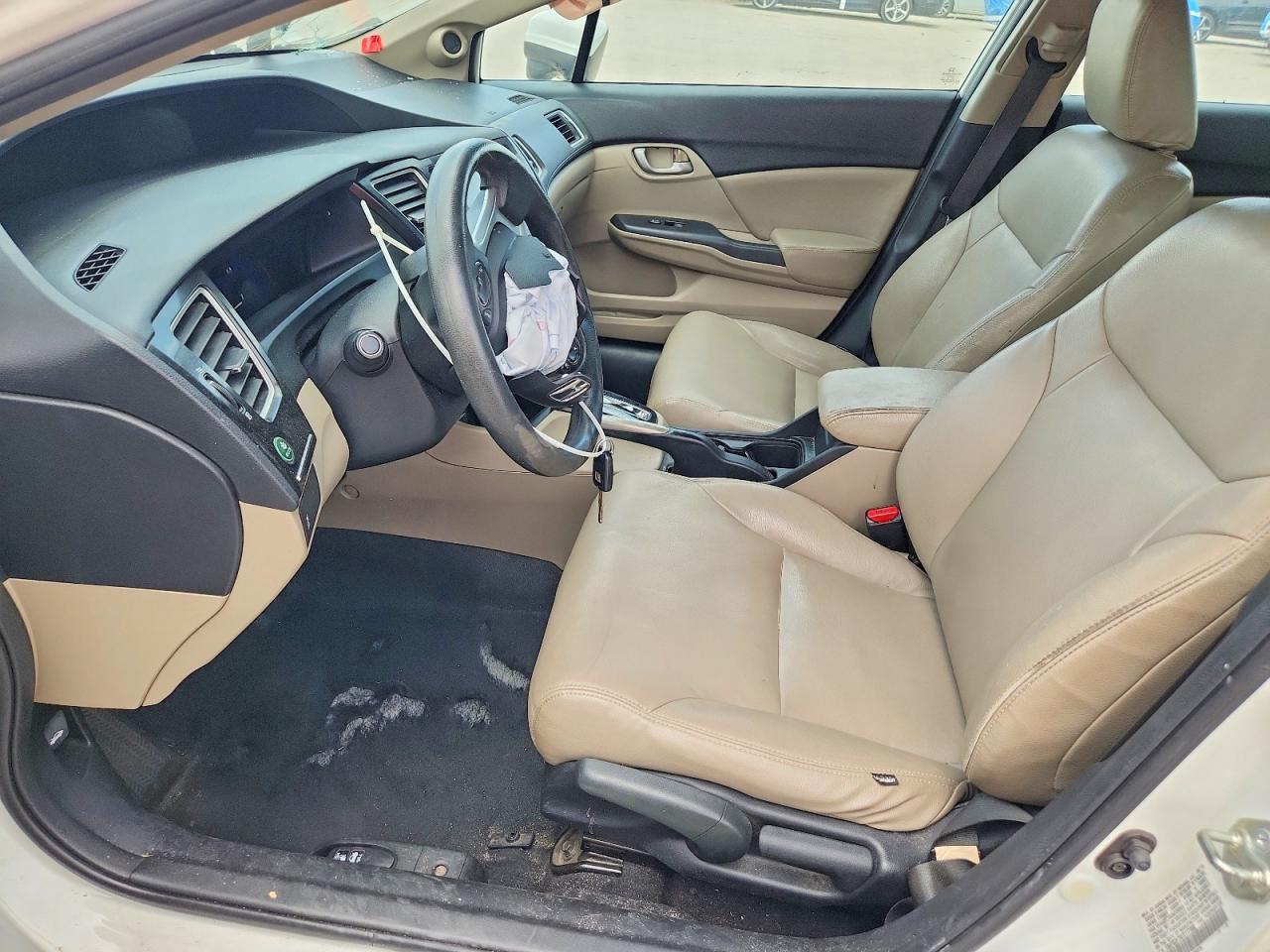 2015 Honda Civic Se Белый vin: 19XFB2F79FE117998