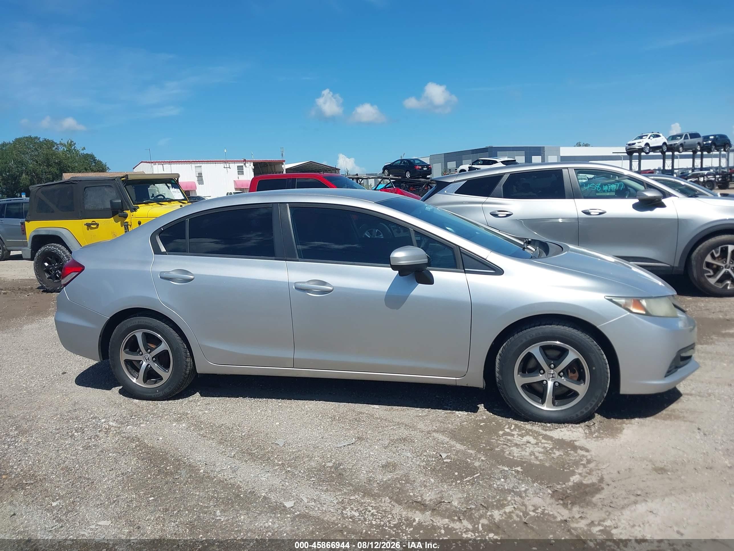 2015 Honda Civic Se Silver vin: 19XFB2F79FE211668