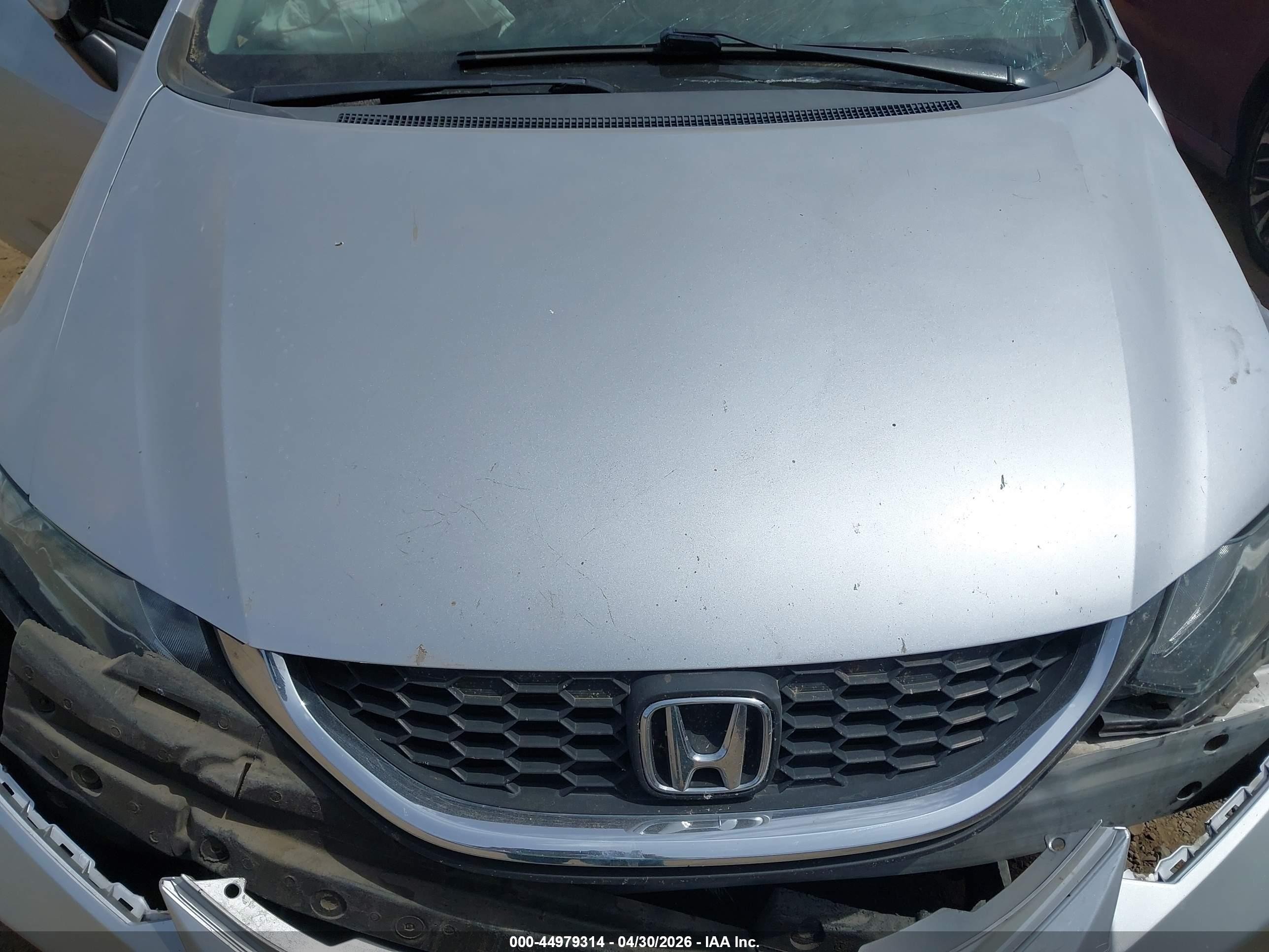2015 Honda Civic Se Silver vin: 19XFB2F79FE214652