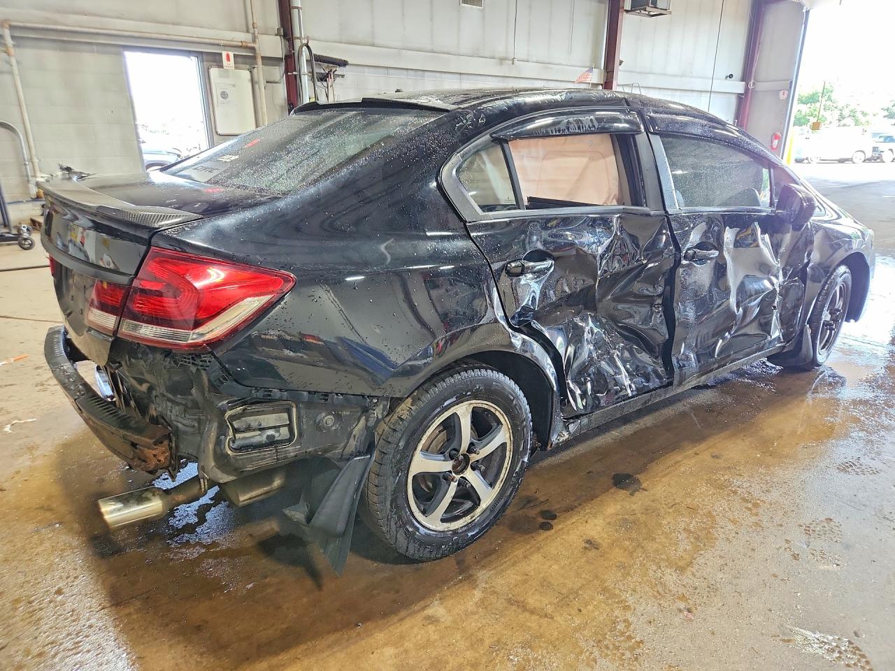 2015 Honda Civic Se Black vin: 19XFB2F79FE217437