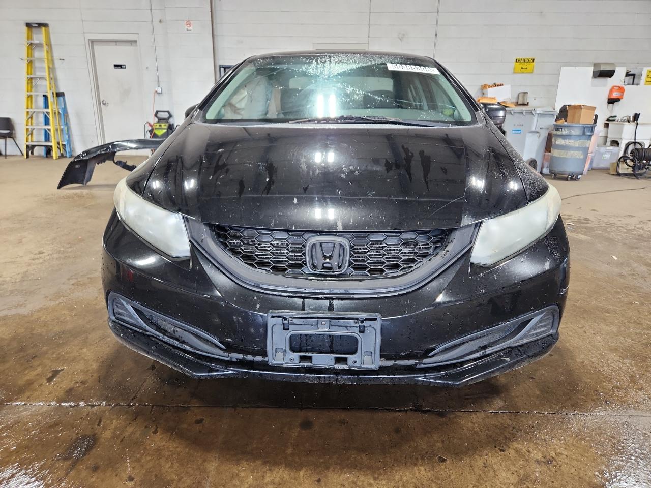2015 Honda Civic Se Black vin: 19XFB2F79FE217437 Damage: Left Head Lamp, Faded, Repair Required