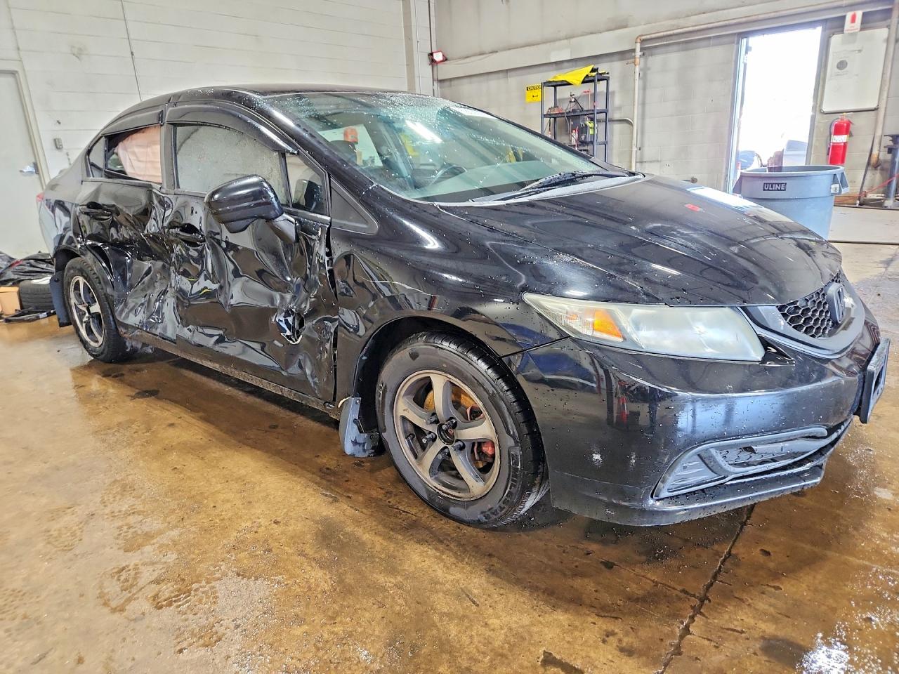 2015 Honda Civic Se Black vin: 19XFB2F79FE217437