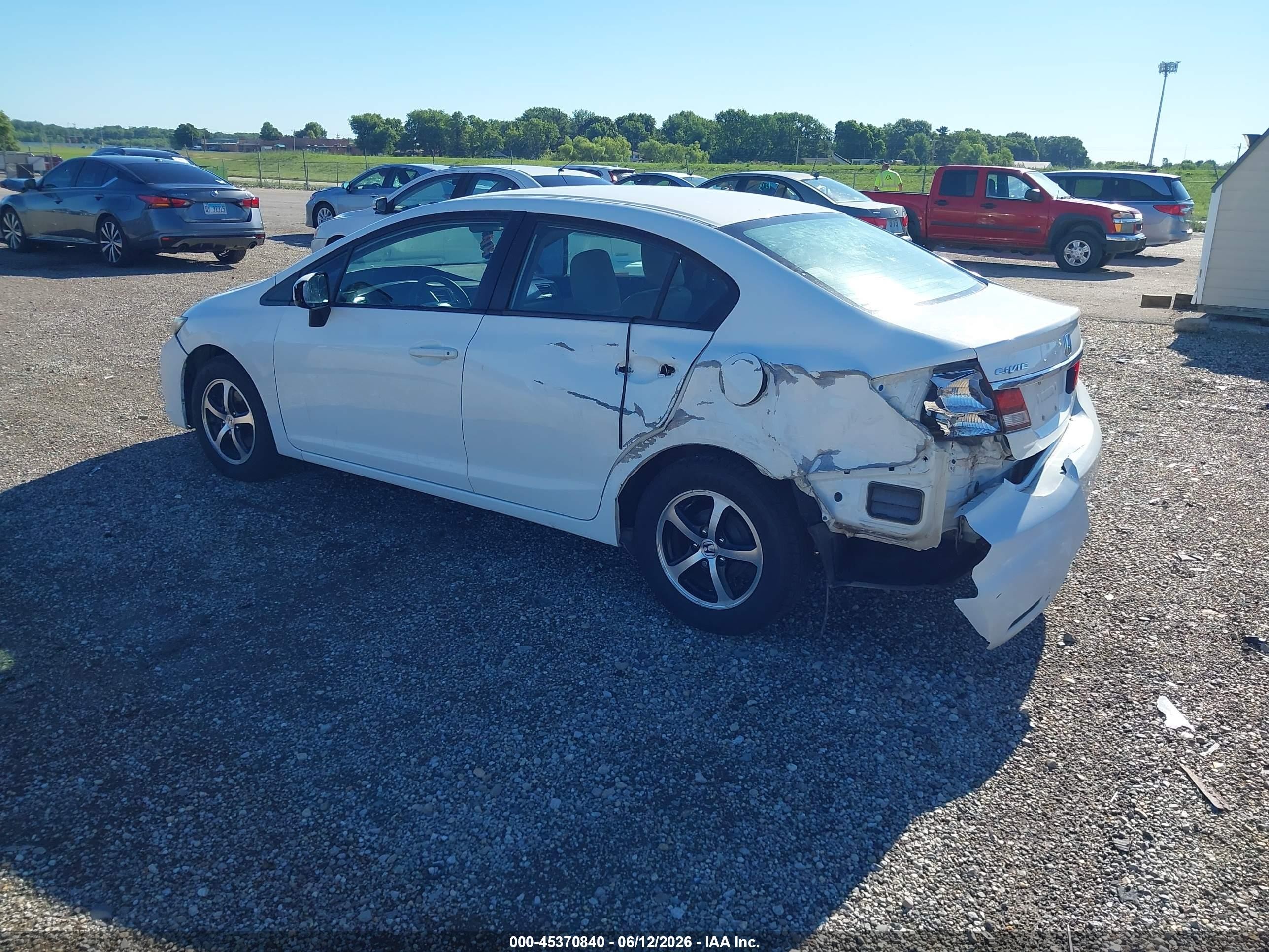 2015 Honda Civic Se White vin: 19XFB2F79FE291845