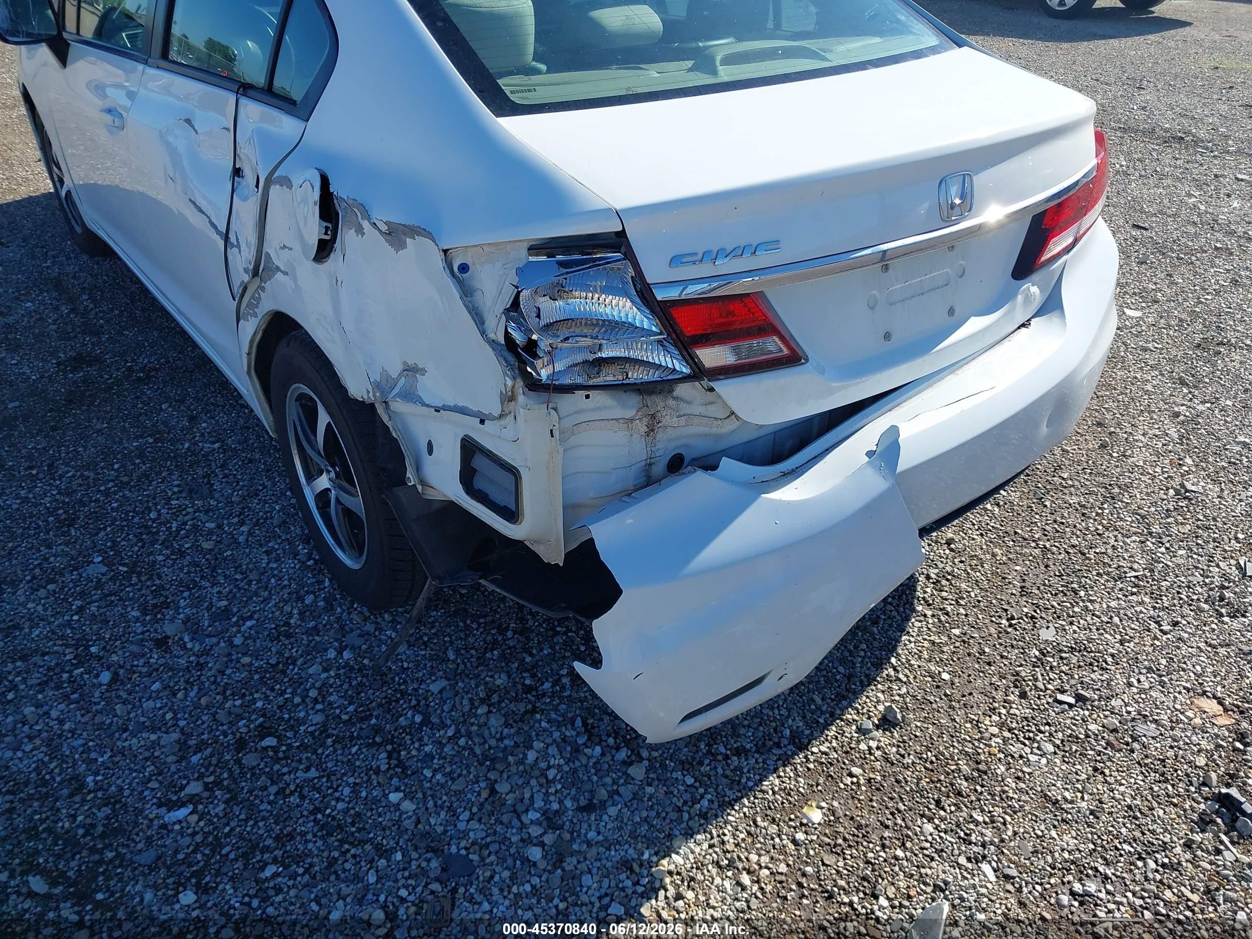 2015 Honda Civic Se White vin: 19XFB2F79FE291845
