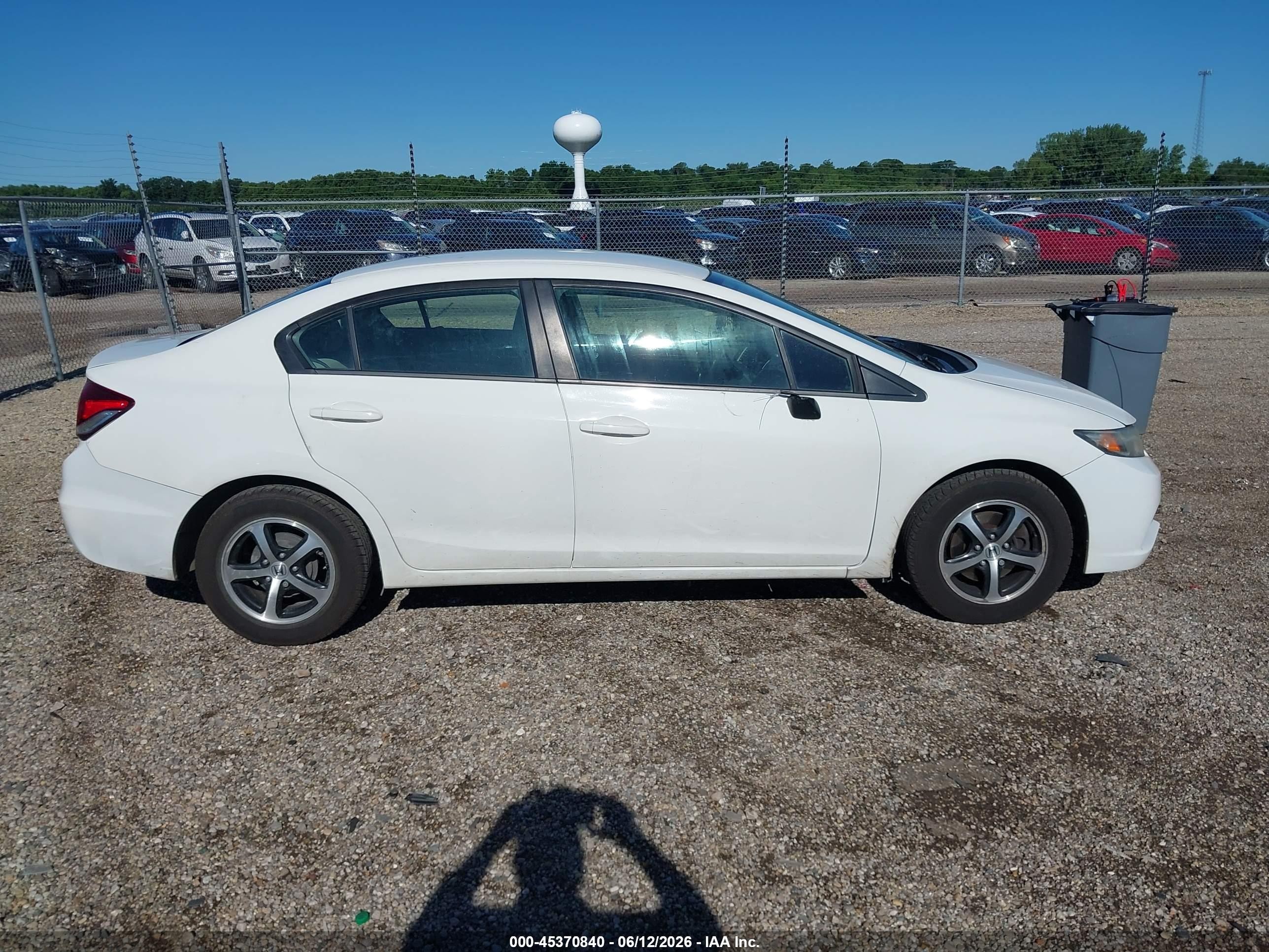 2015 Honda Civic Se White vin: 19XFB2F79FE291845