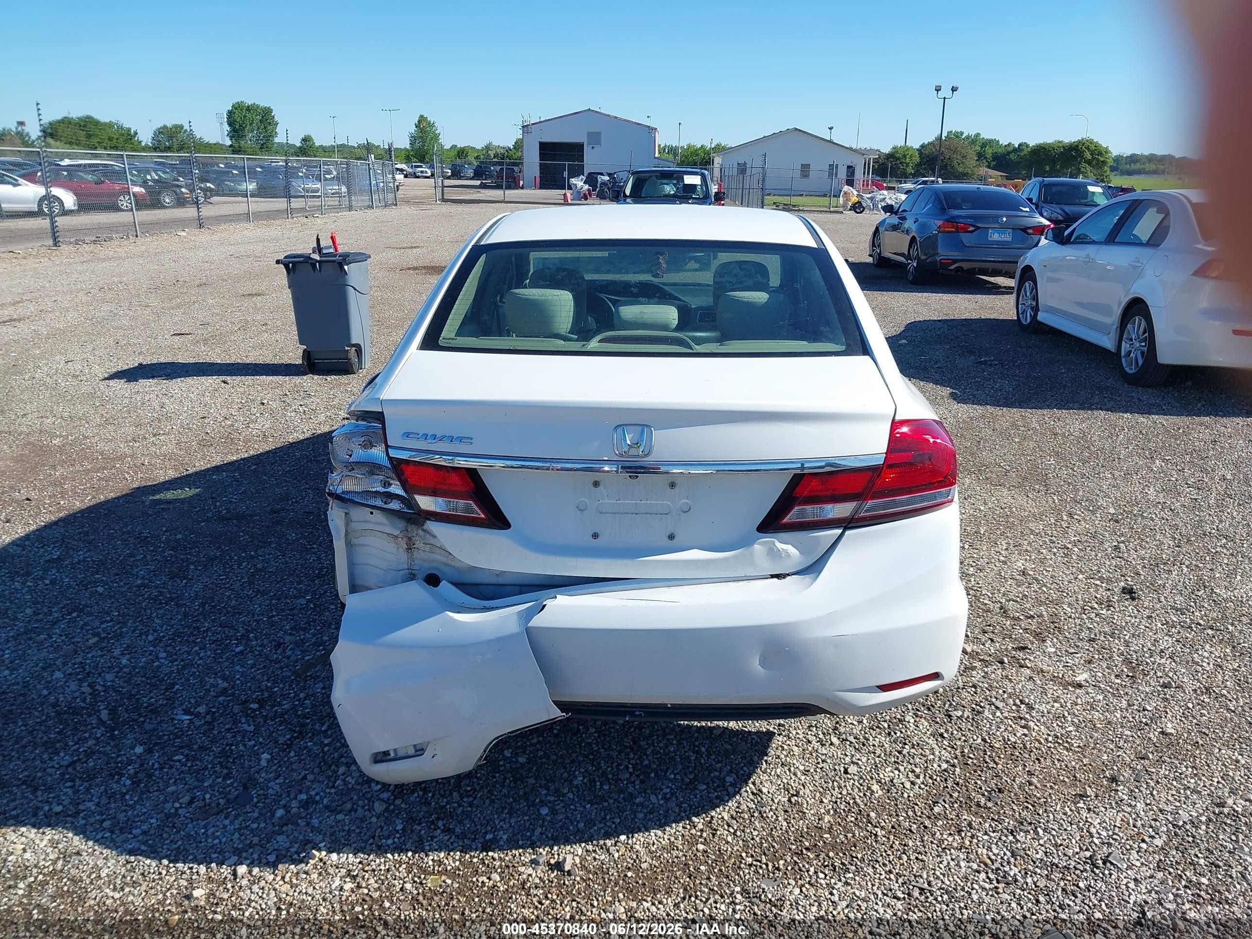 2015 Honda Civic Se White vin: 19XFB2F79FE291845