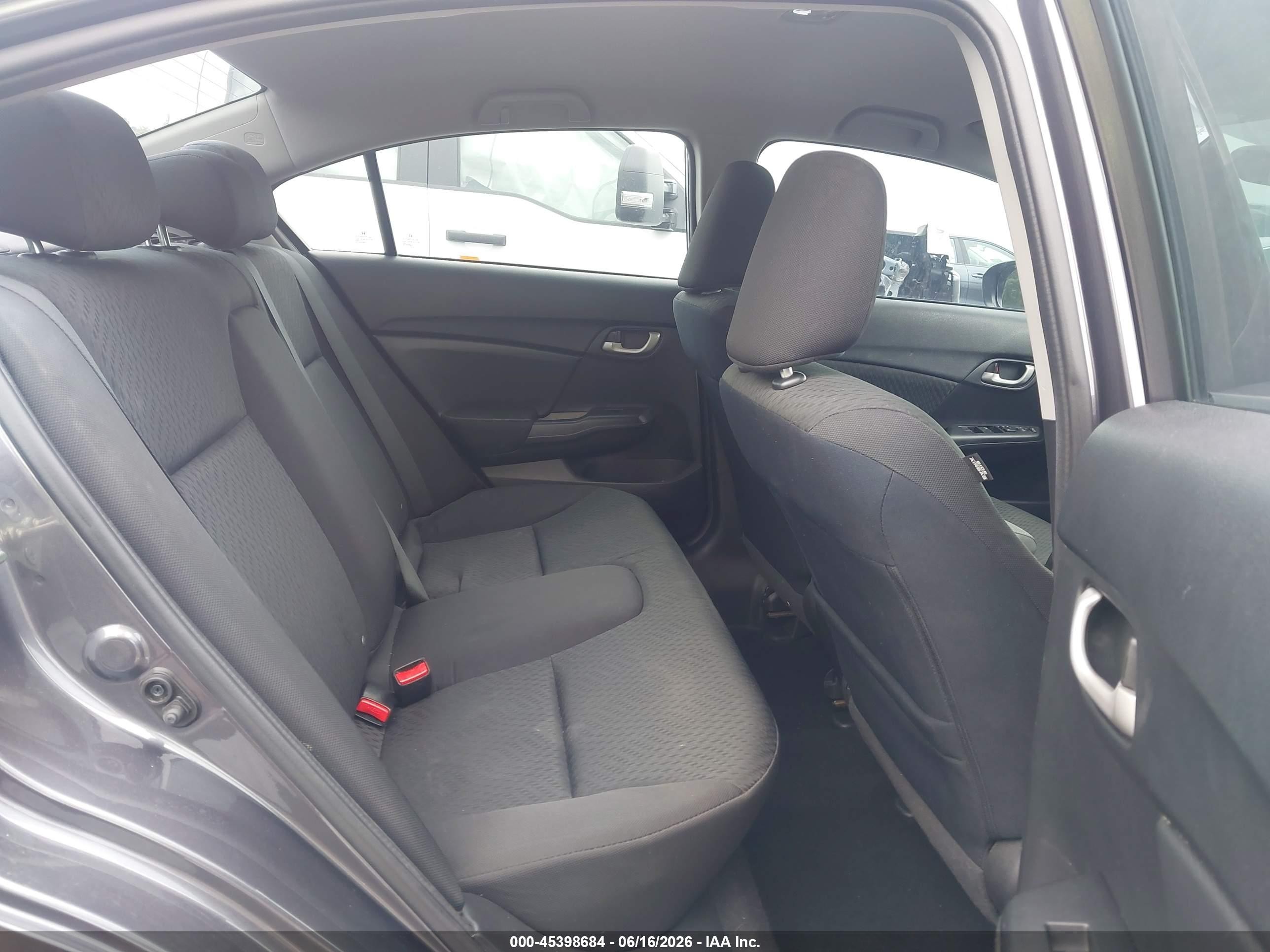 2015 Honda Civic Se Gray vin: 19XFB2F7XFE007509