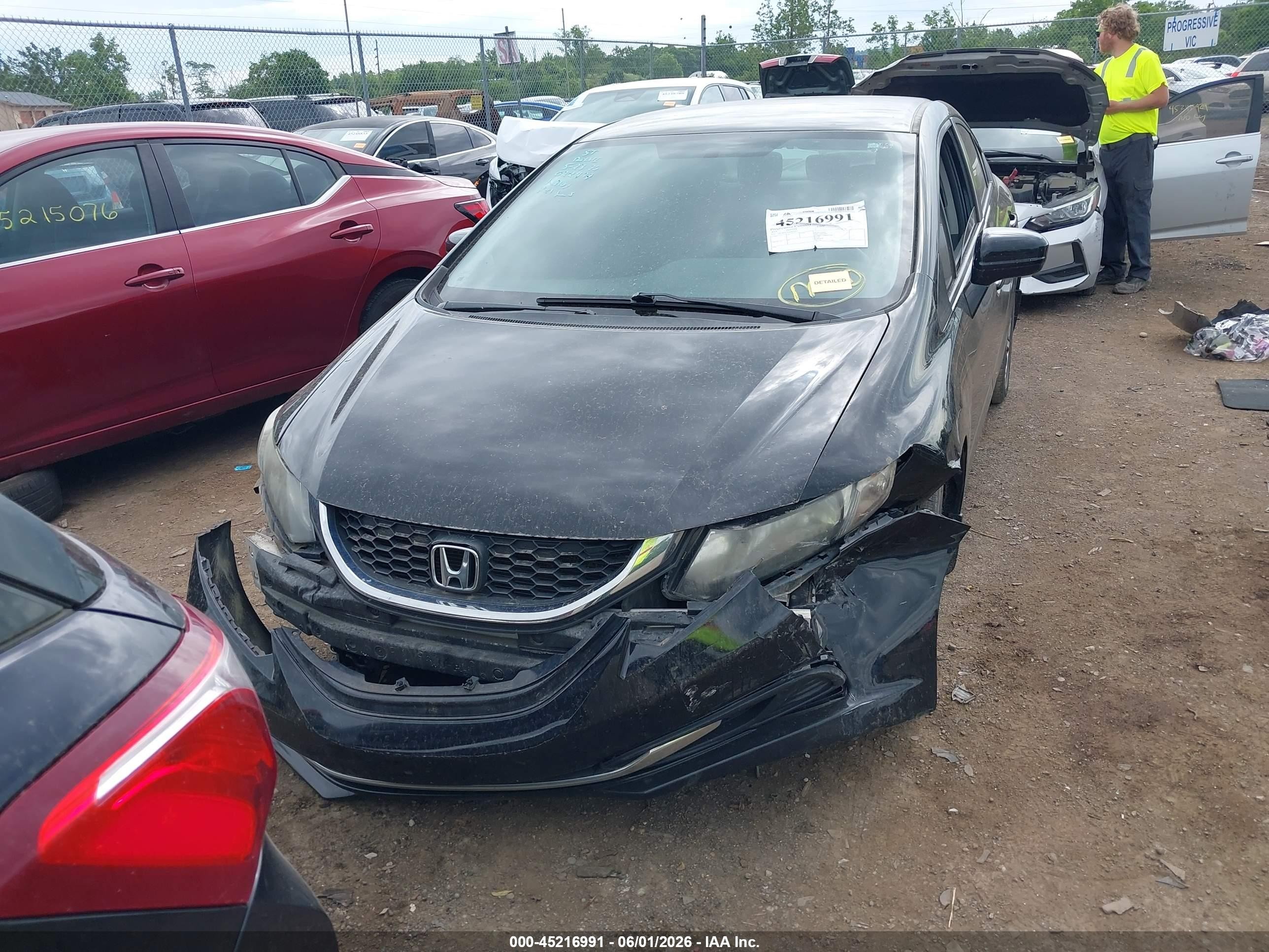 2015 Honda Civic Se Черный vin: 19XFB2F7XFE022477