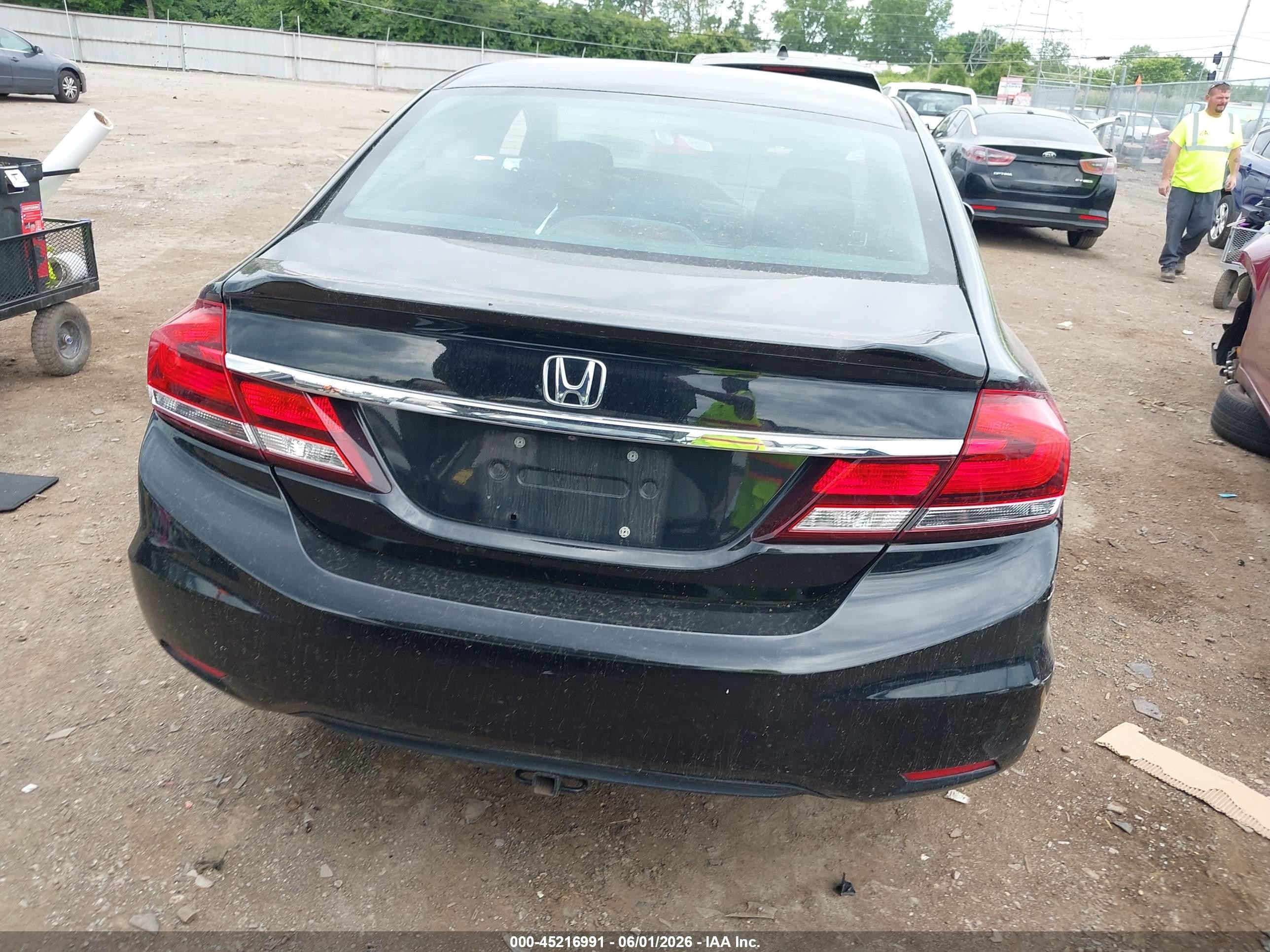 2015 Honda Civic Se Черный vin: 19XFB2F7XFE022477