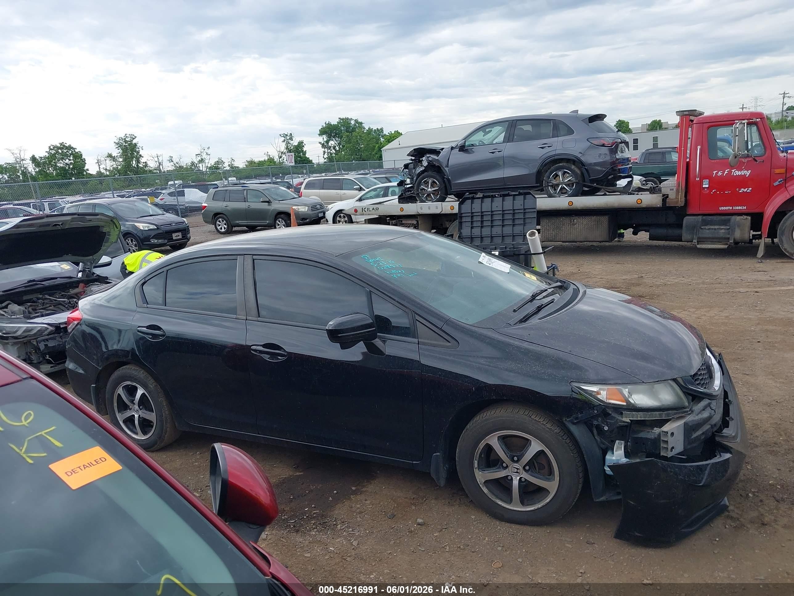 2015 Honda Civic Se Черный vin: 19XFB2F7XFE022477