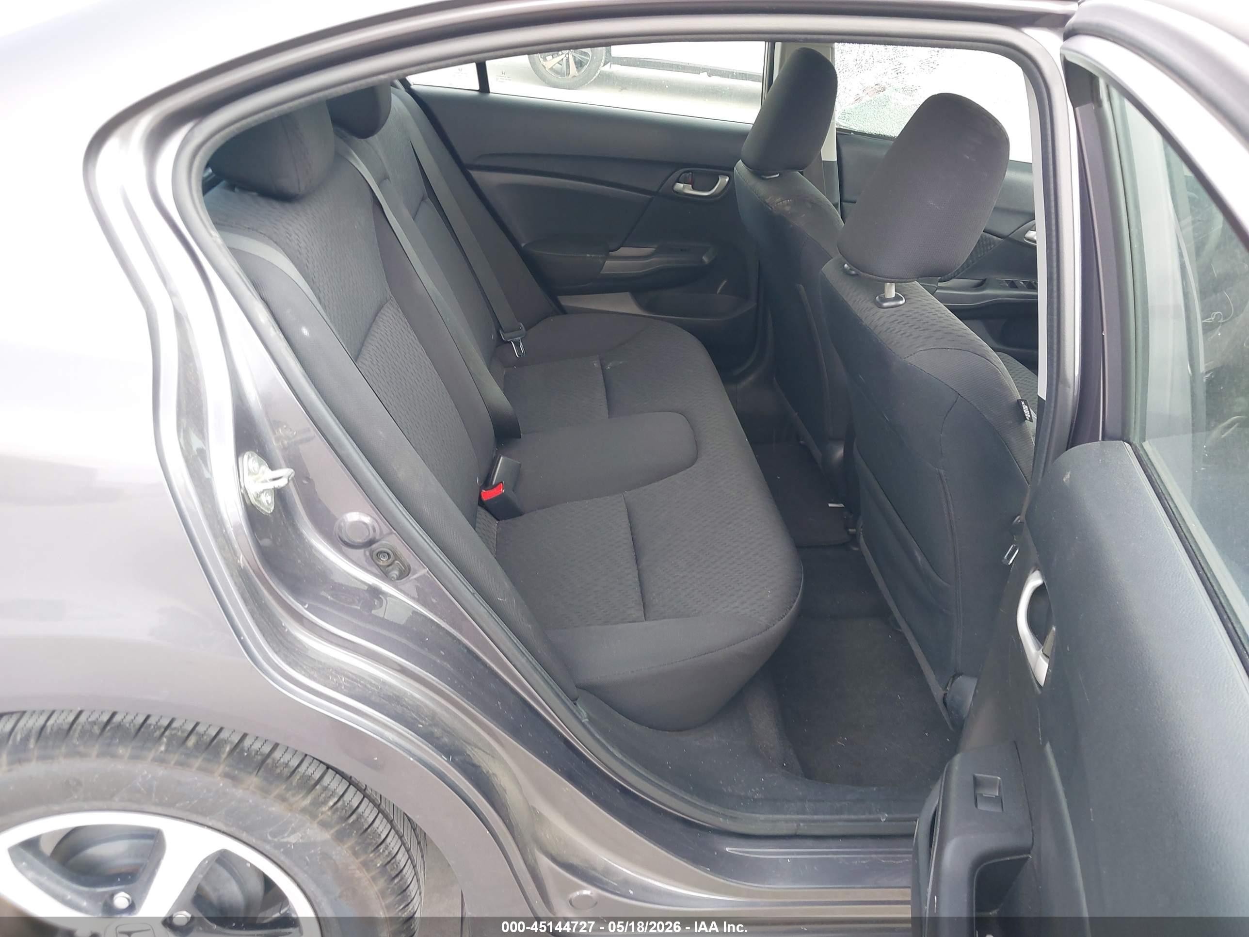 2015 Honda Civic Se Gray vin: 19XFB2F7XFE026075