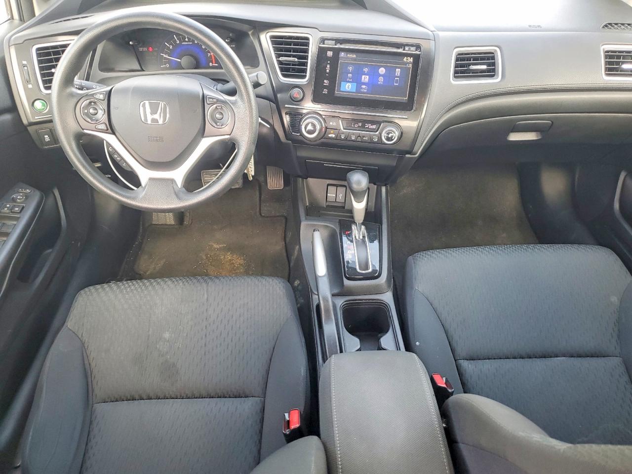 2015 Honda Civic Se Silver vin: 19XFB2F7XFE056662