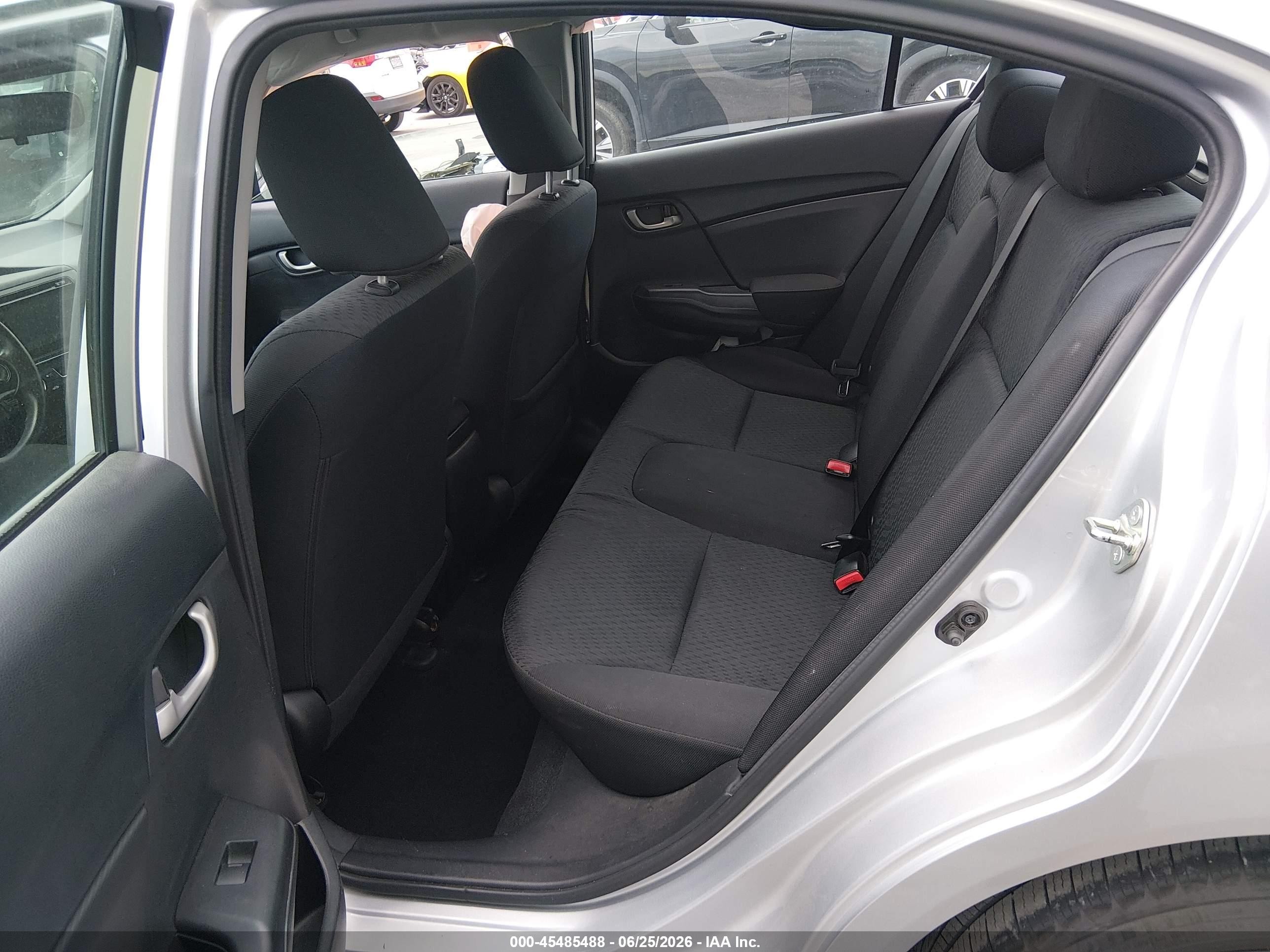 2015 Honda Civic Se Silver vin: 19XFB2F7XFE069329