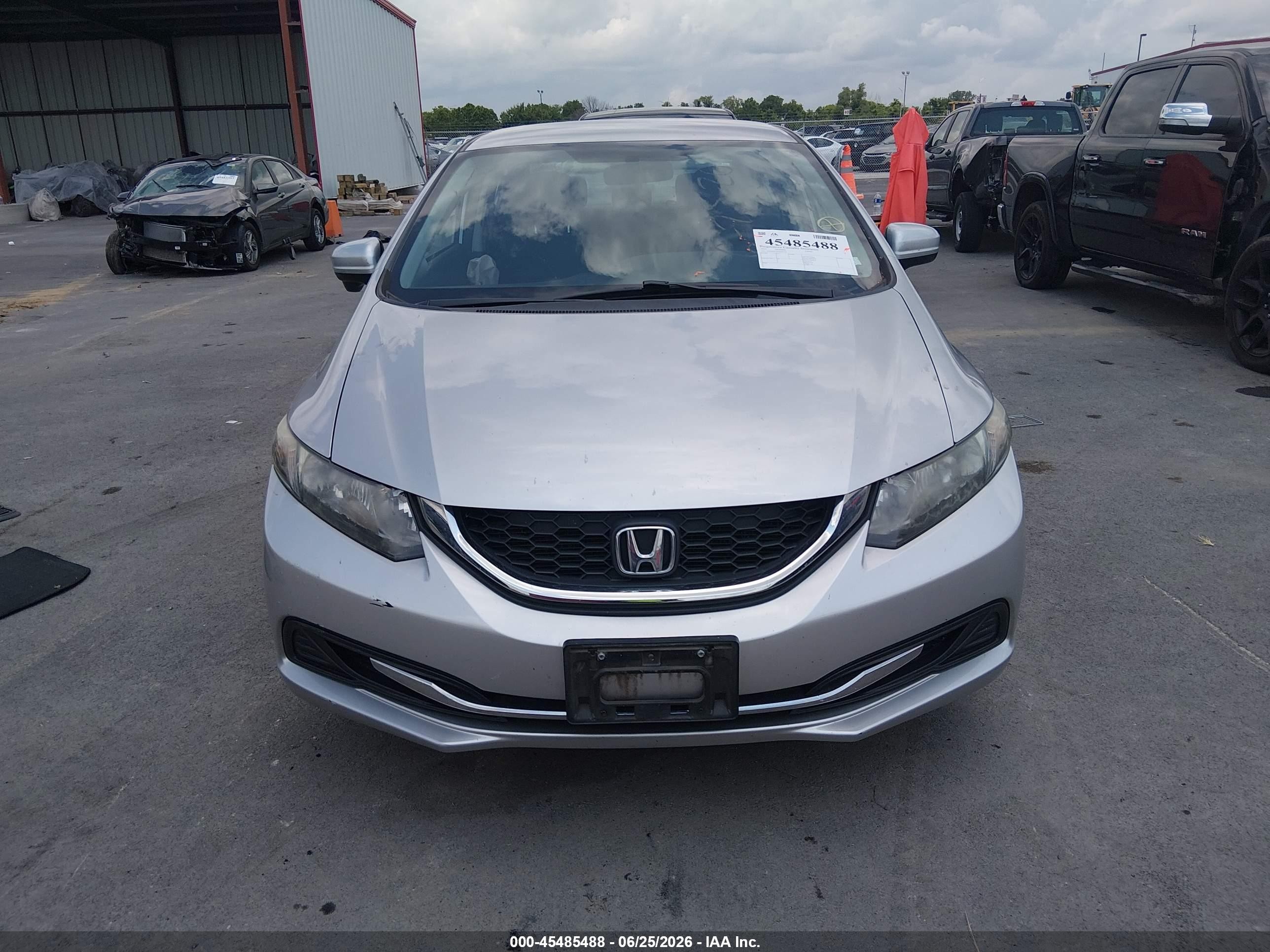 2015 Honda Civic Se Silver vin: 19XFB2F7XFE069329