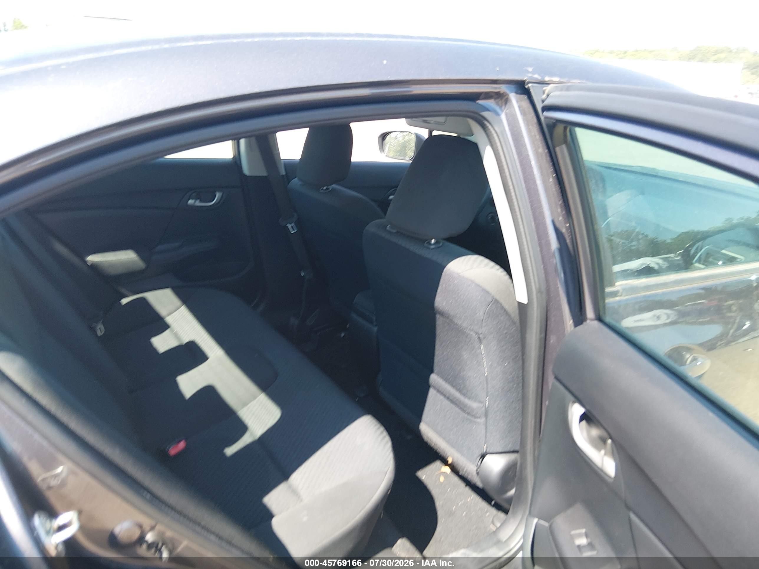 2015 Honda Civic Se Gray vin: 19XFB2F7XFE090326