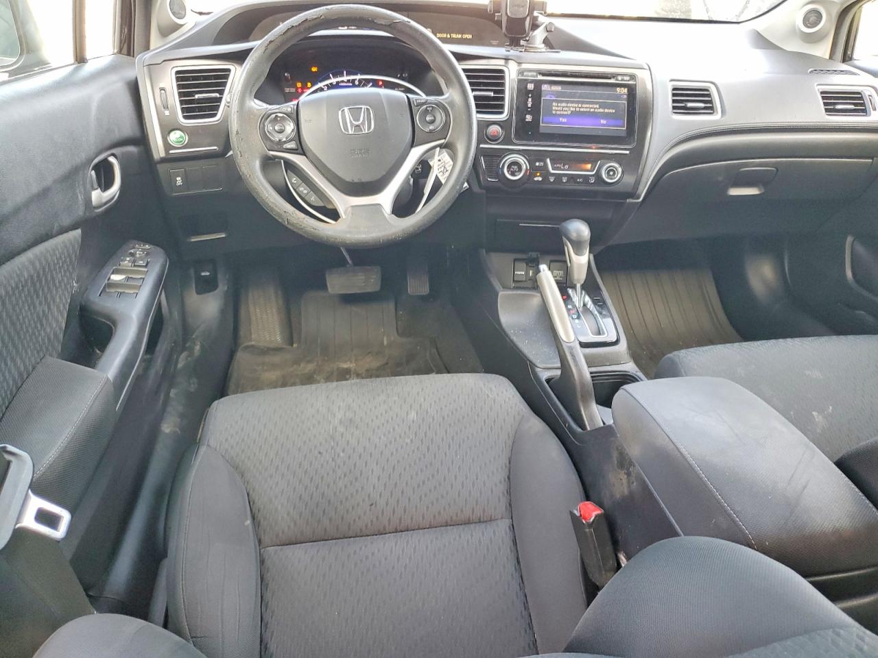 2015 Honda Civic Se Черный vin: 19XFB2F7XFE092514