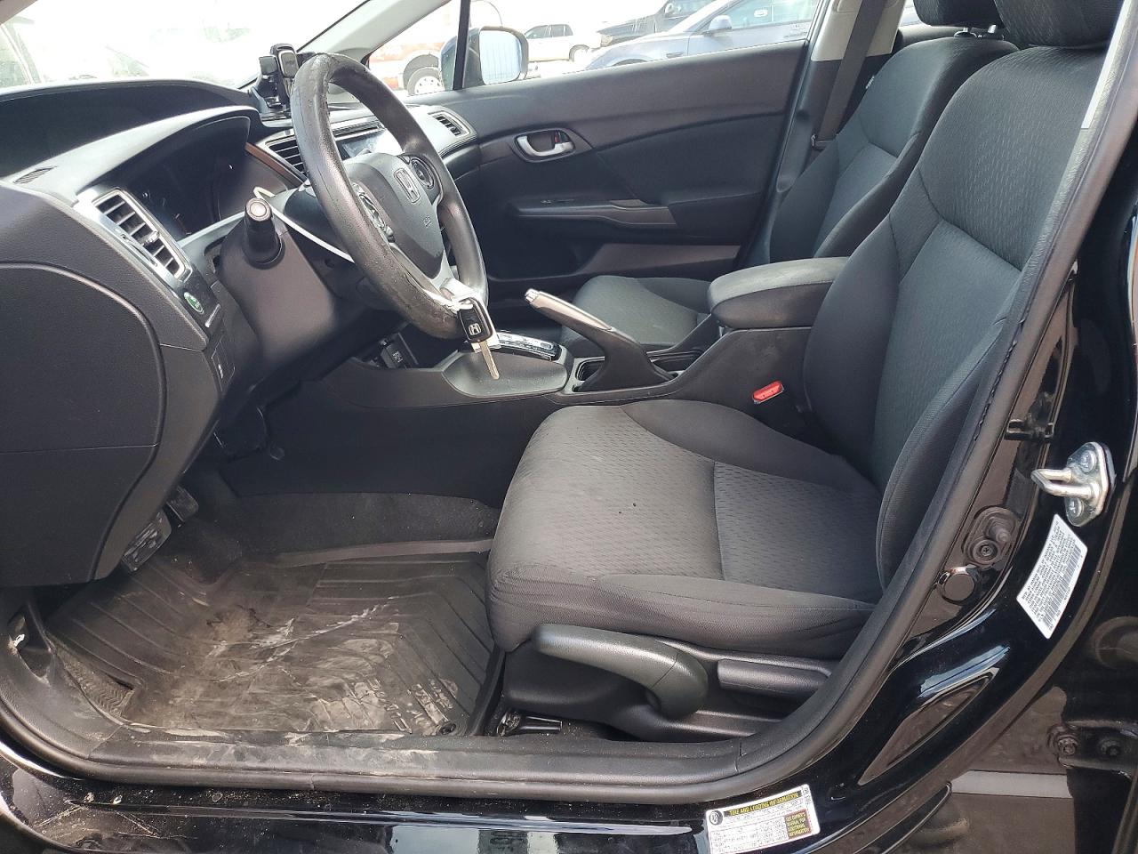2015 Honda Civic Se Черный vin: 19XFB2F7XFE092514
