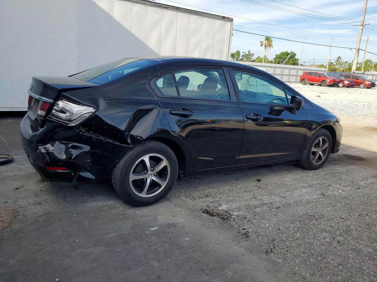 2015 Honda Civic Se Черный vin: 19XFB2F7XFE092514