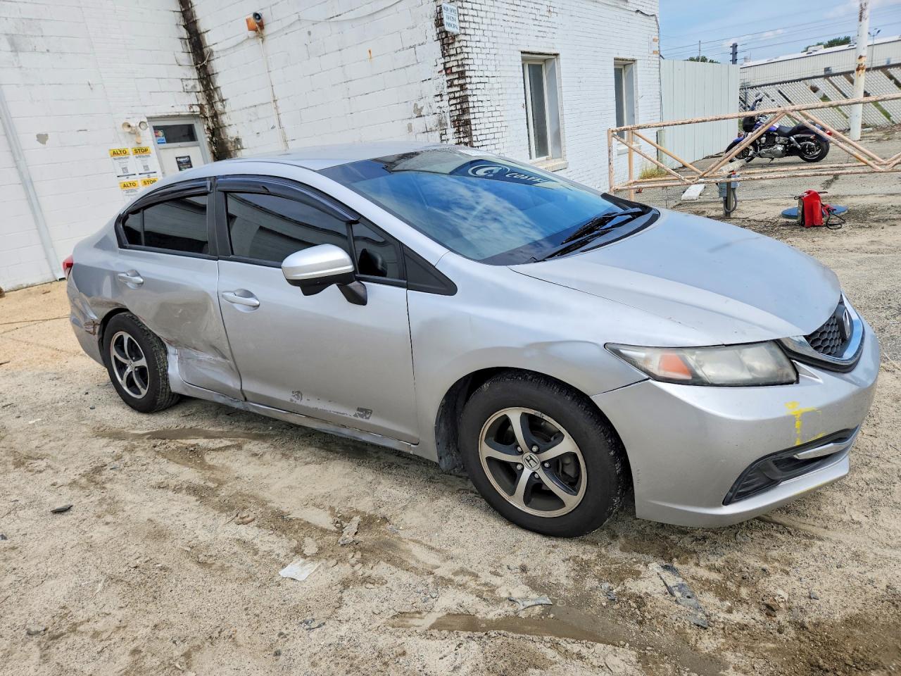 2015 Honda Civic Se Silver vin: 19XFB2F7XFE218970