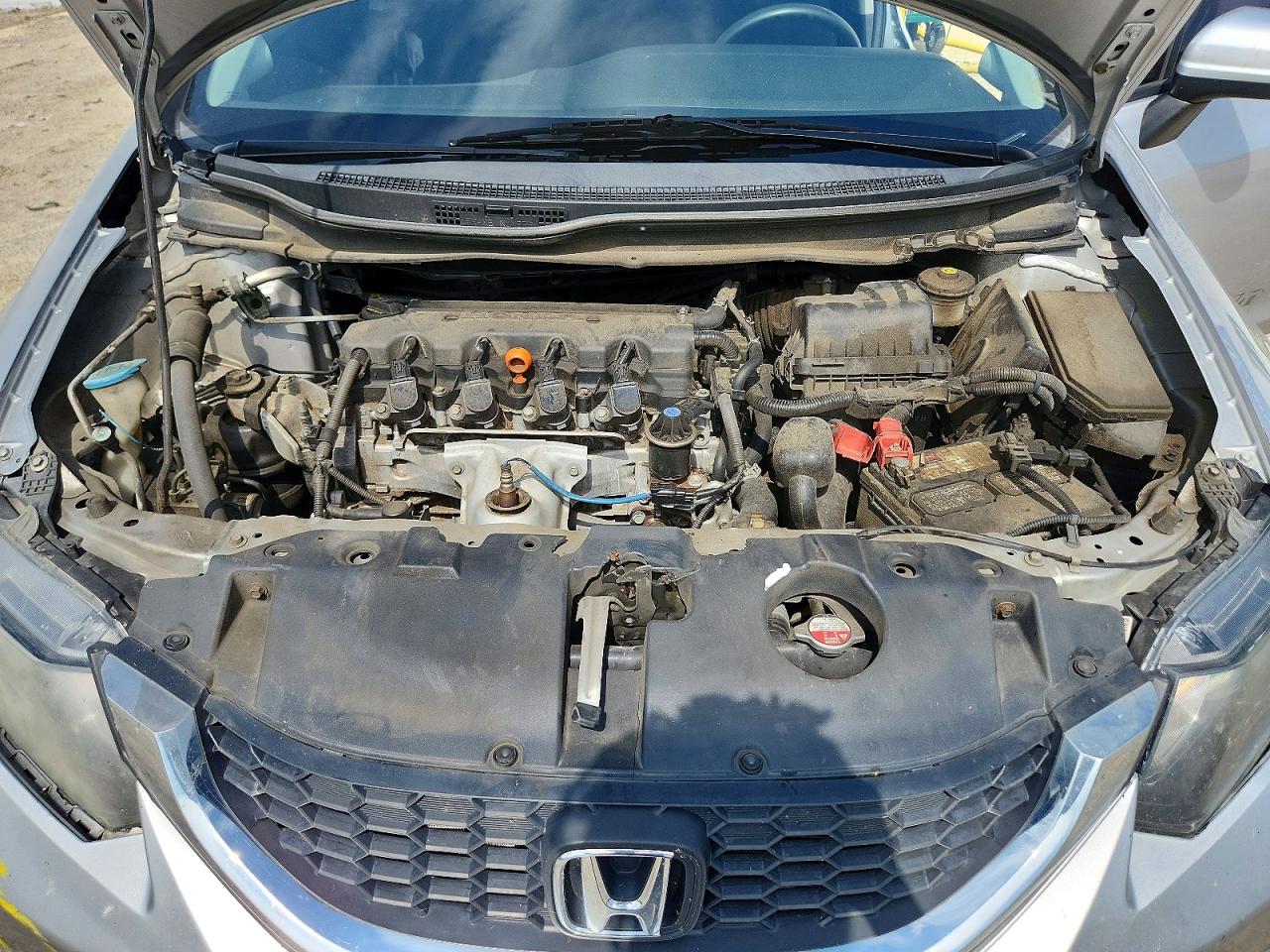 2015 Honda Civic Se Silver vin: 19XFB2F7XFE218970