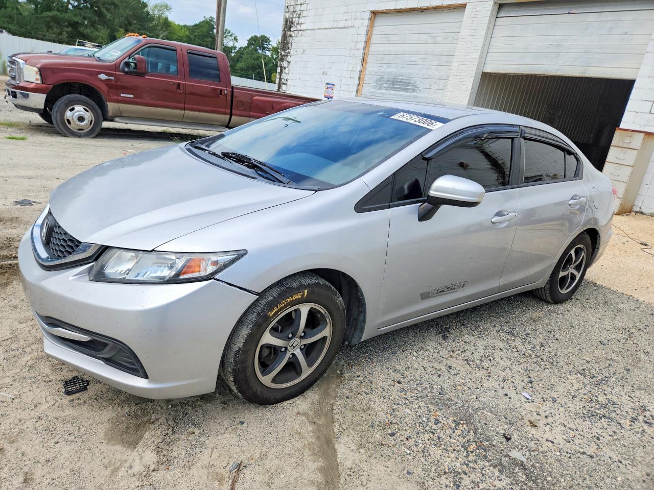2015 Honda Civic Se Серебряный vin: 19XFB2F7XFE218970