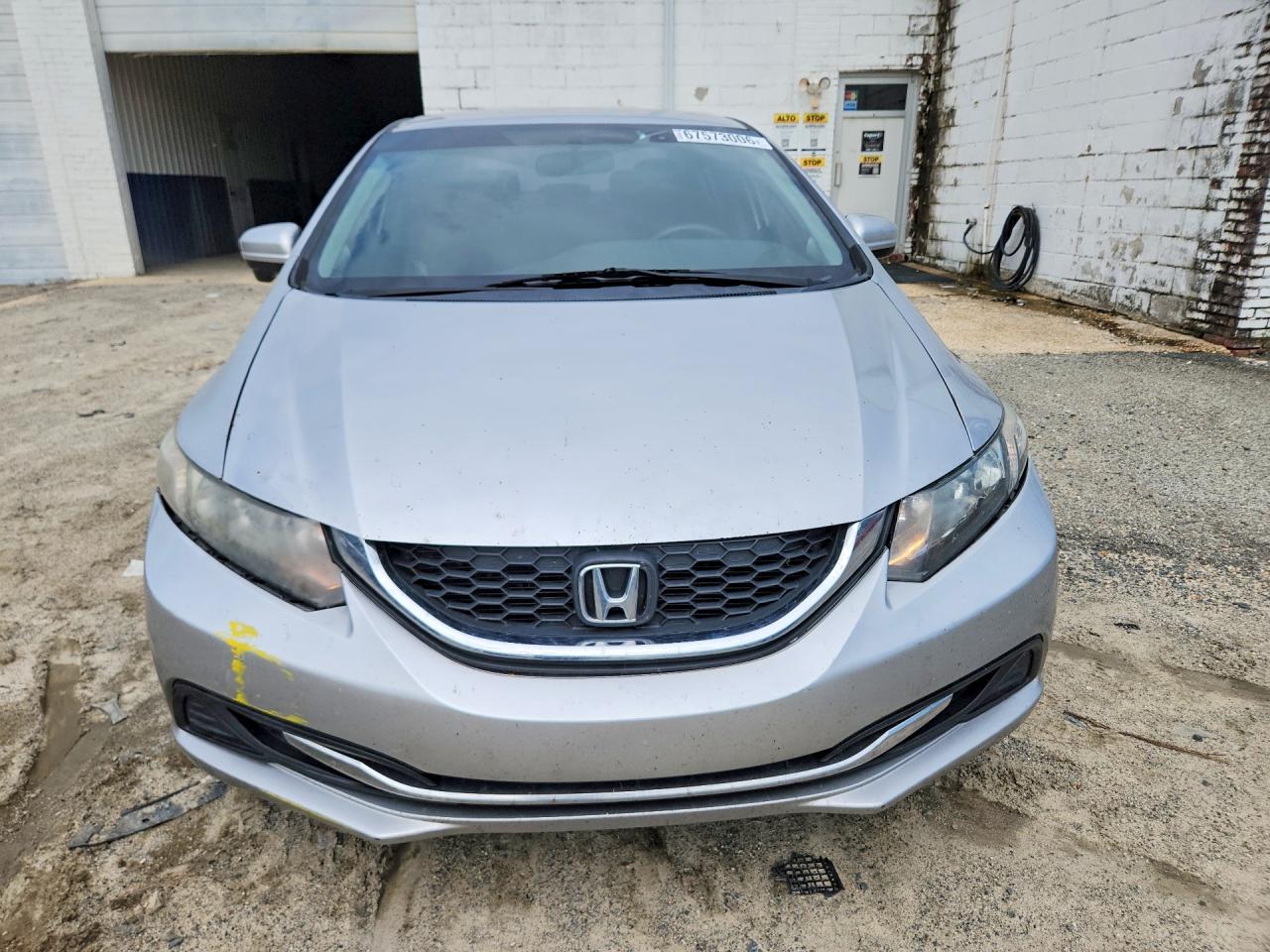 2015 Honda Civic Se Silver vin: 19XFB2F7XFE218970