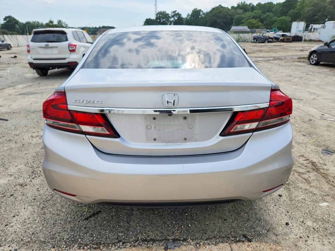 2015 Honda Civic Se Silver vin: 19XFB2F7XFE218970