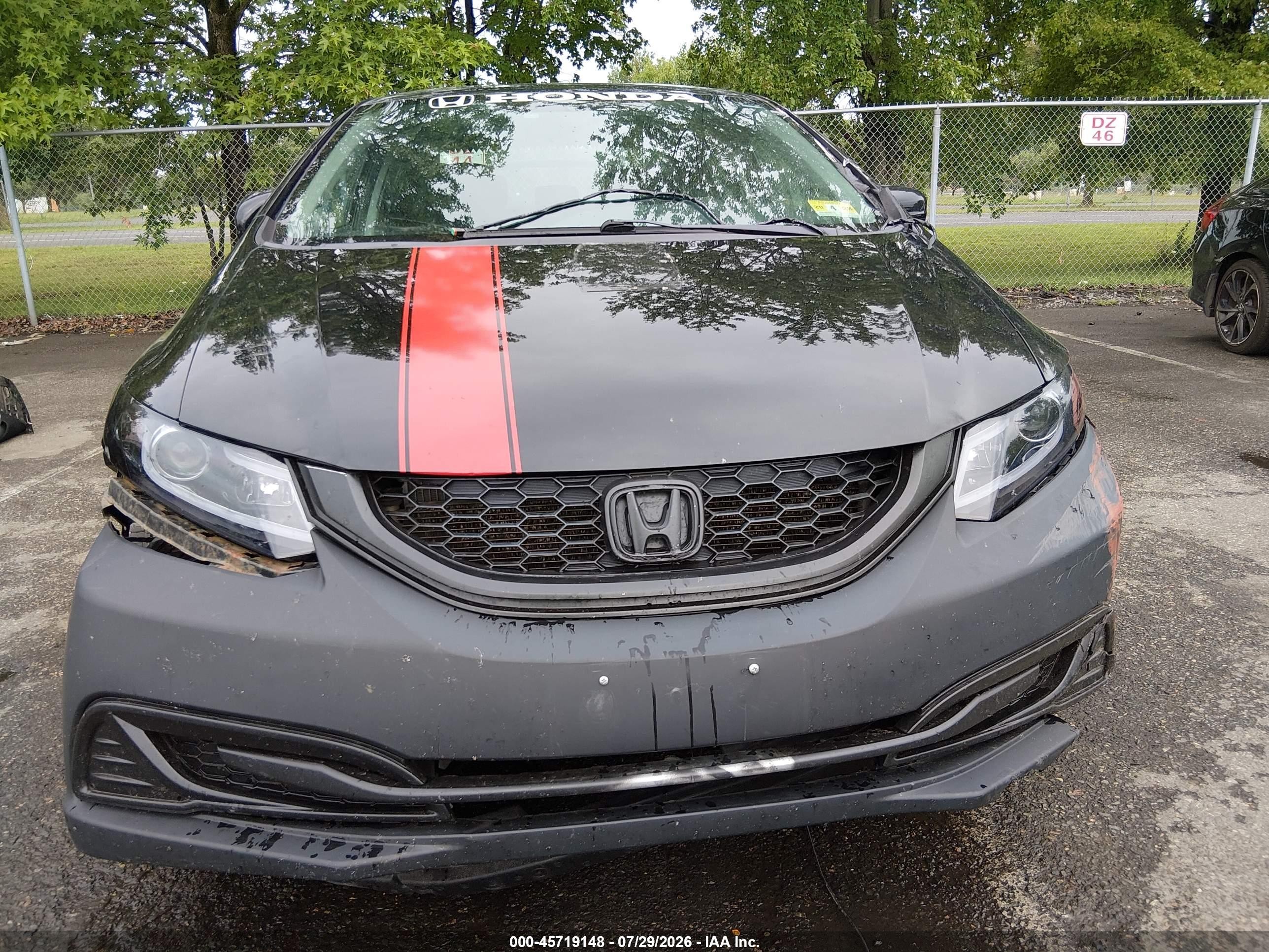 2015 Honda Civic Se Black vin: 19XFB2F7XFE220105