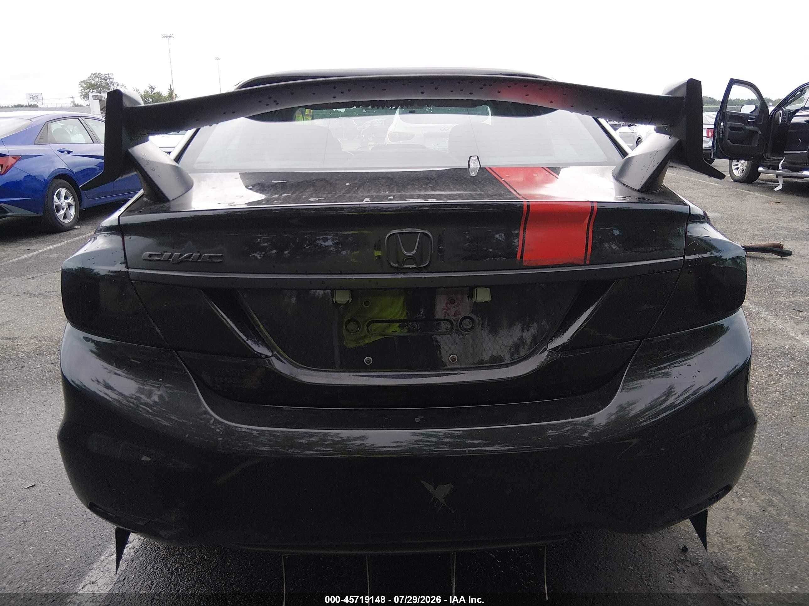 2015 Honda Civic Se Black vin: 19XFB2F7XFE220105
