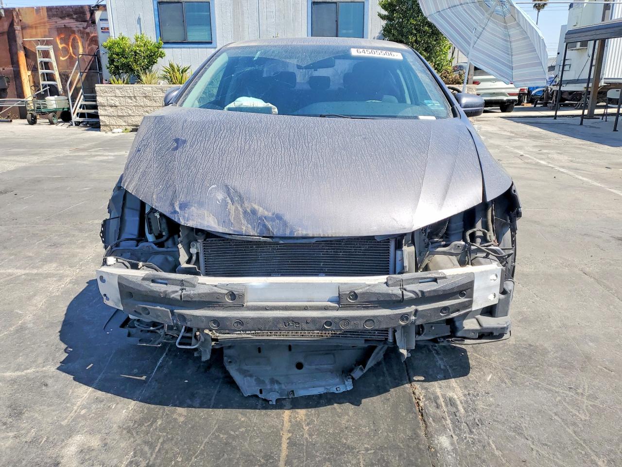 2015 Honda Civic Se Серый vin: 19XFB2F7XFE263097