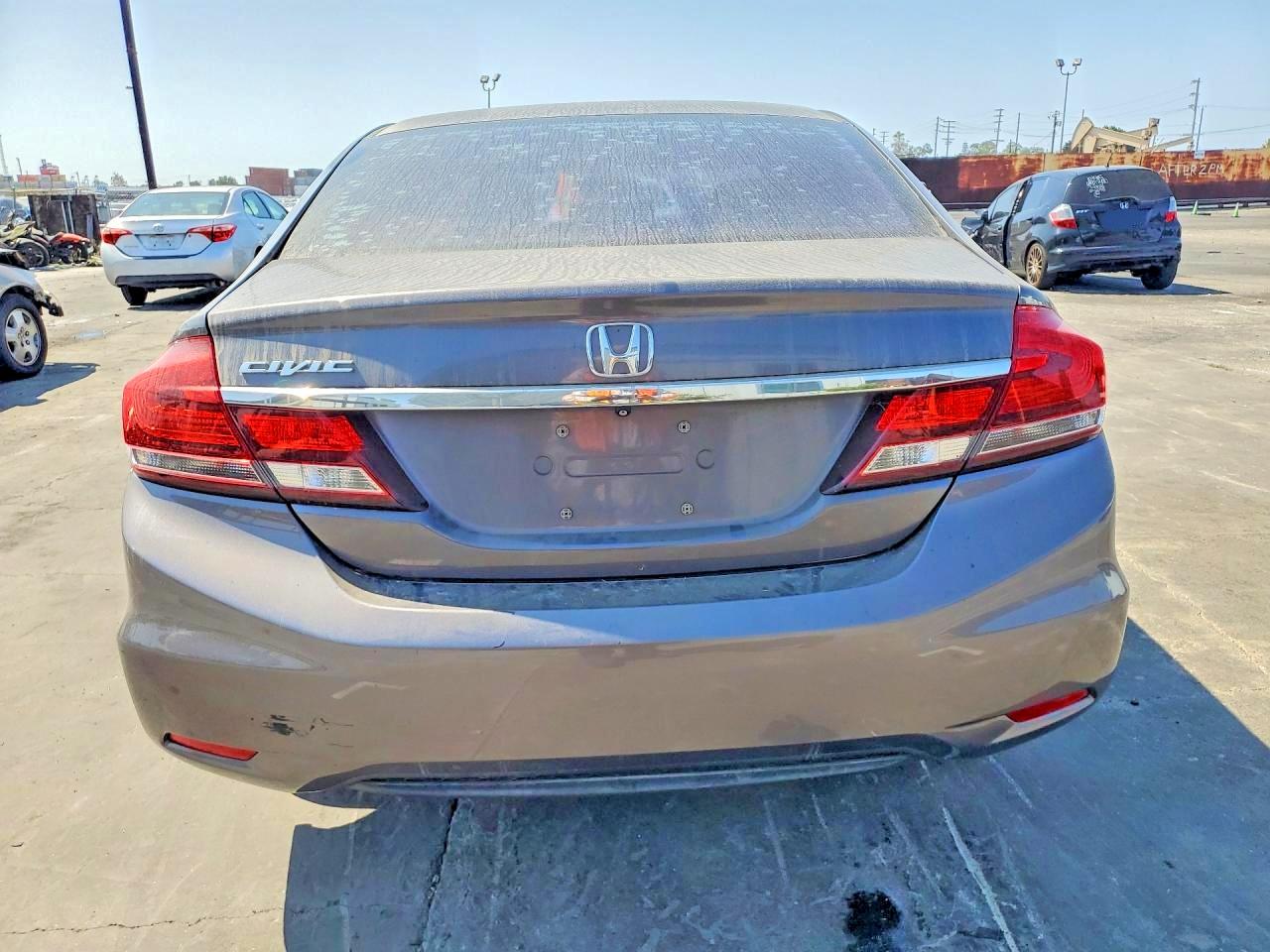 2015 Honda Civic Se Серый vin: 19XFB2F7XFE263097