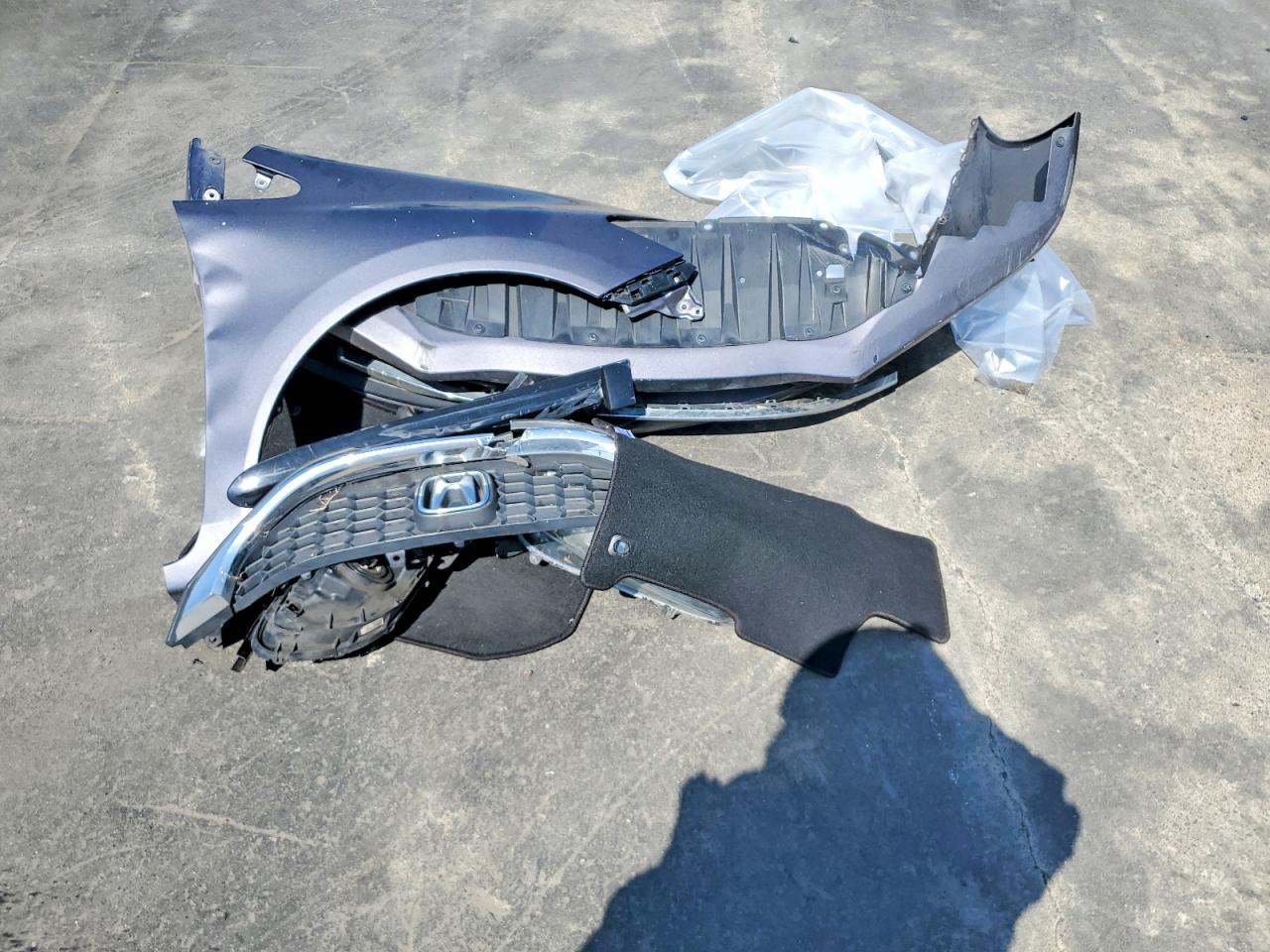 2015 Honda Civic Se Серый vin: 19XFB2F7XFE263097