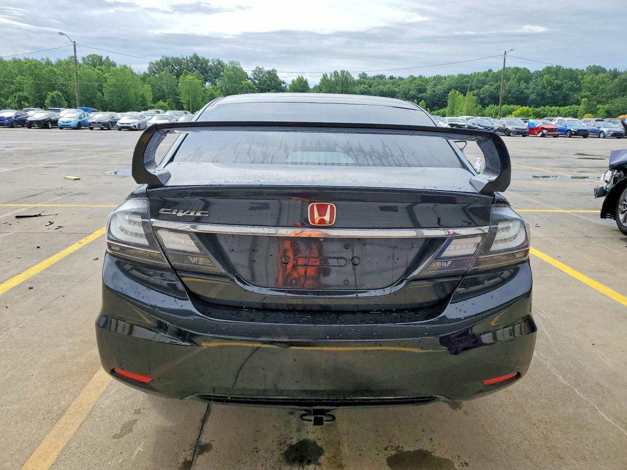 2015 Honda Civic Se Black vin: 19XFB2F7XFE278411