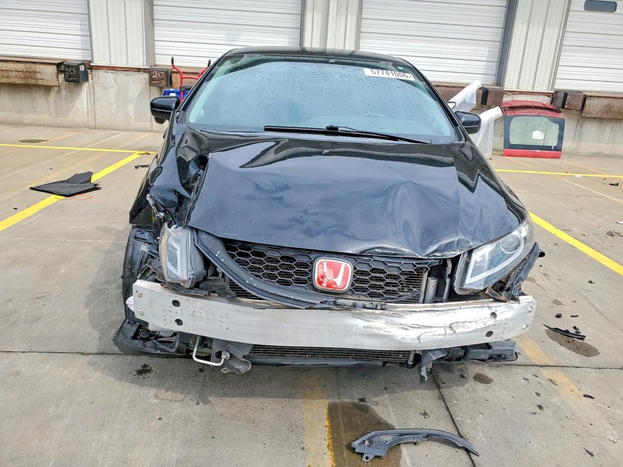 2015 Honda Civic Se Black vin: 19XFB2F7XFE278411