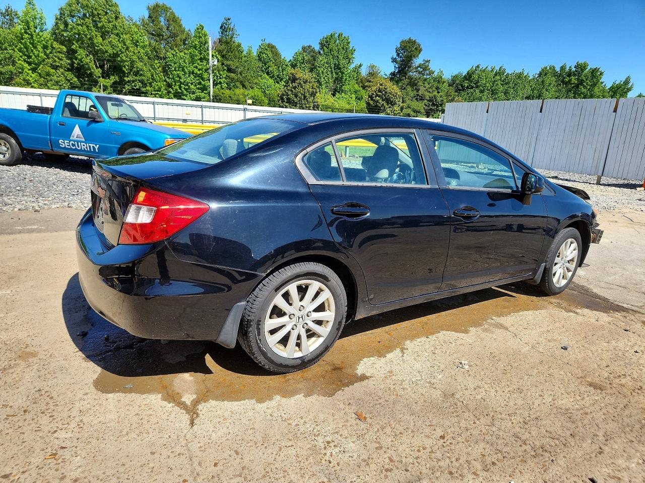 2012 Honda Civic Ex Black vin: 19XFB2F80CE001724